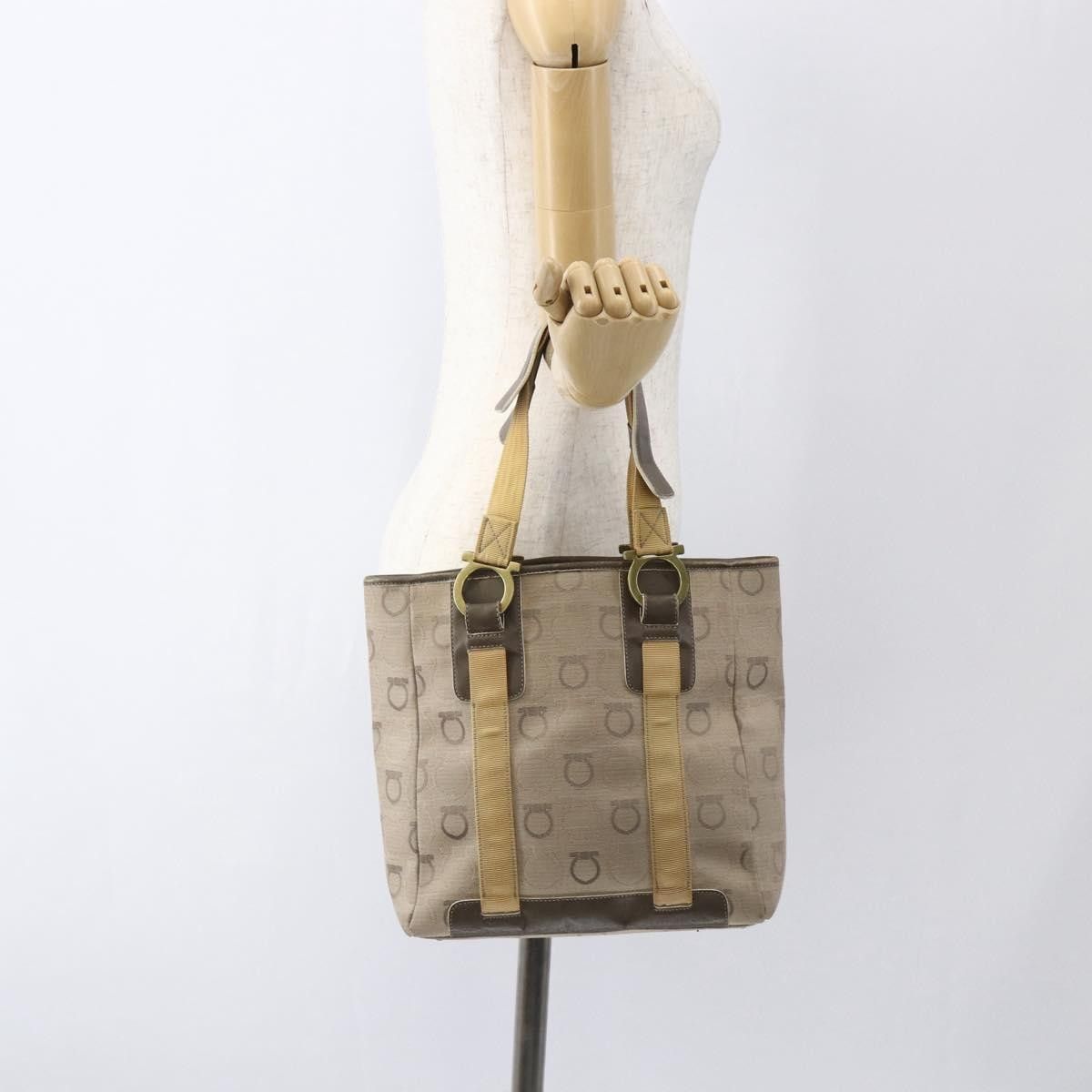 Salvatore Ferragamo Salvatore Ferragamo Gancini Canvas Size ONE SIZE - 13 Thumbnail