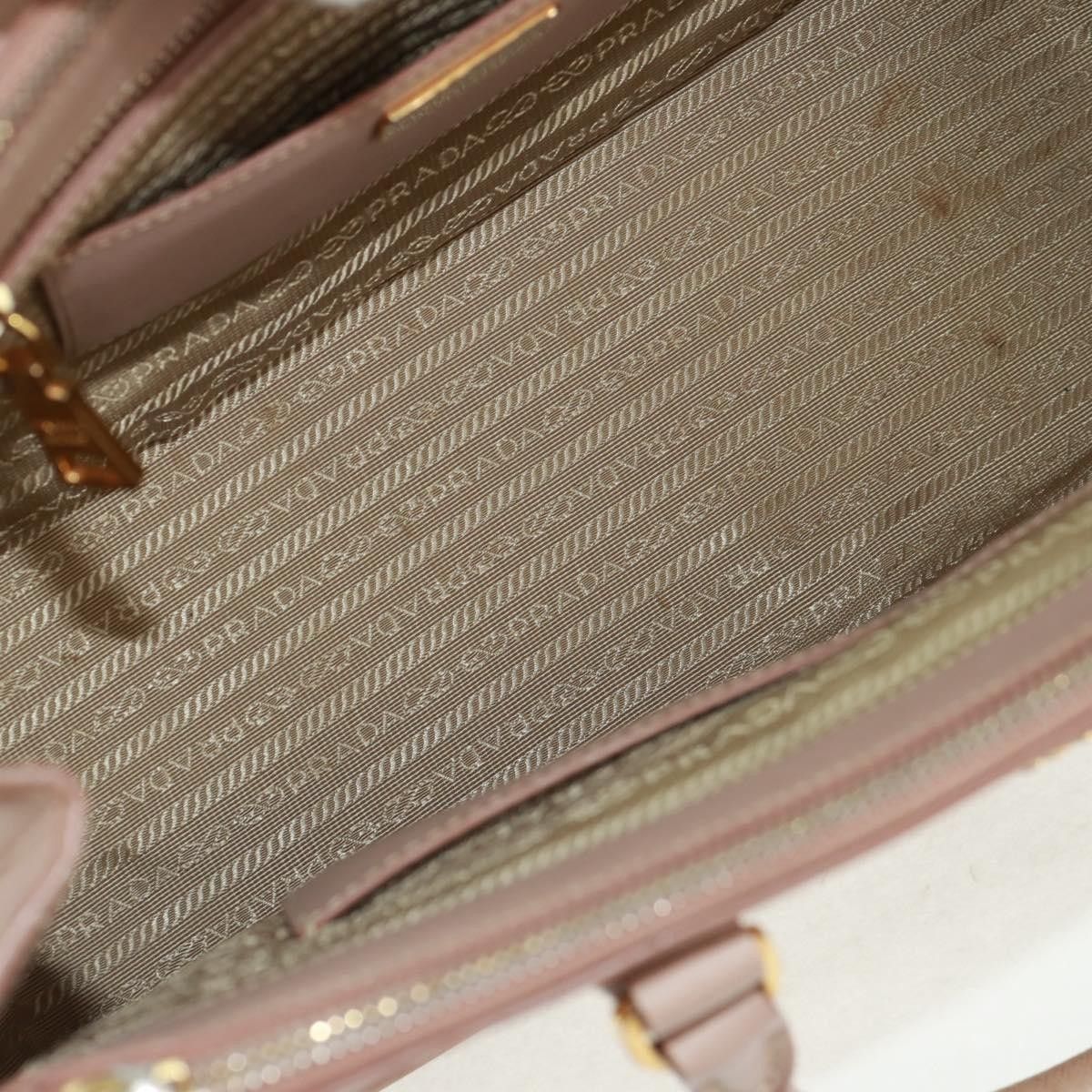 Prada Prada Double Zip Lux Tote Saffiano Leather Size ONE SIZE - 5 Thumbnail