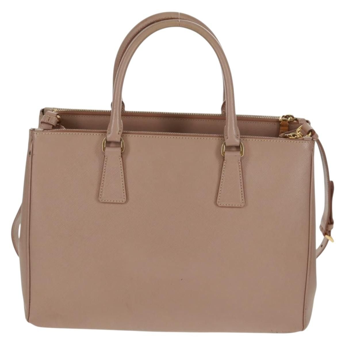Prada Prada Double Zip Lux Tote Saffiano Leather Size ONE SIZE - 2 Thumbnail