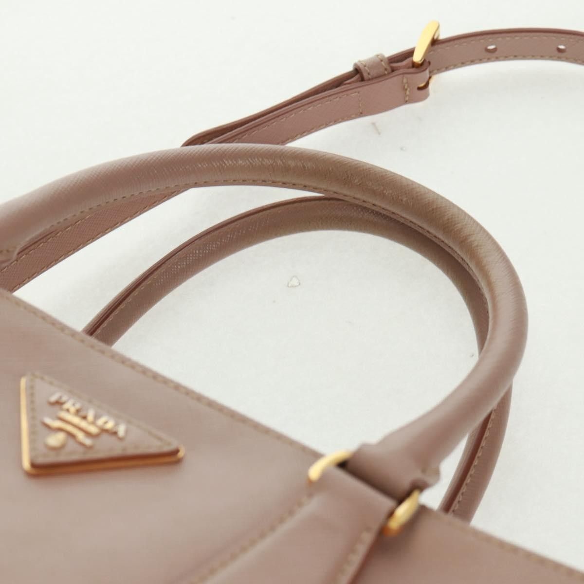Prada Prada Double Zip Lux Tote Saffiano Leather Size ONE SIZE - 21 Thumbnail