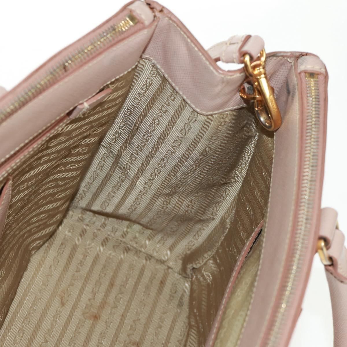 Prada Prada Double Zip Lux Tote Saffiano Leather Size ONE SIZE - 24 Thumbnail