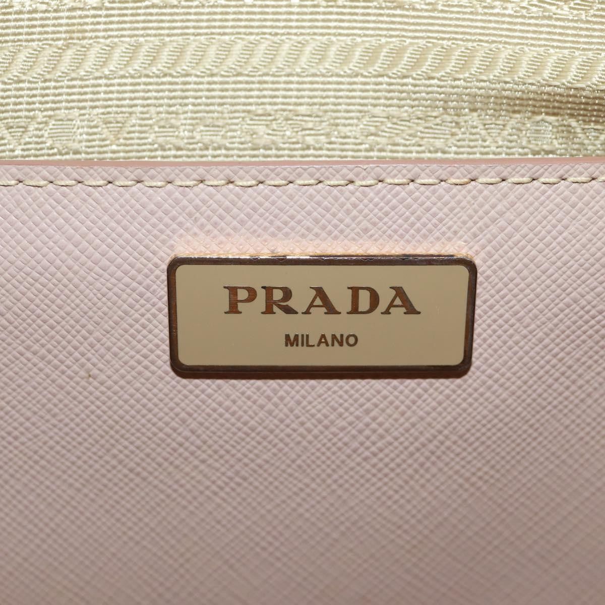 Prada Prada Double Zip Lux Tote Saffiano Leather Size ONE SIZE - 6 Thumbnail