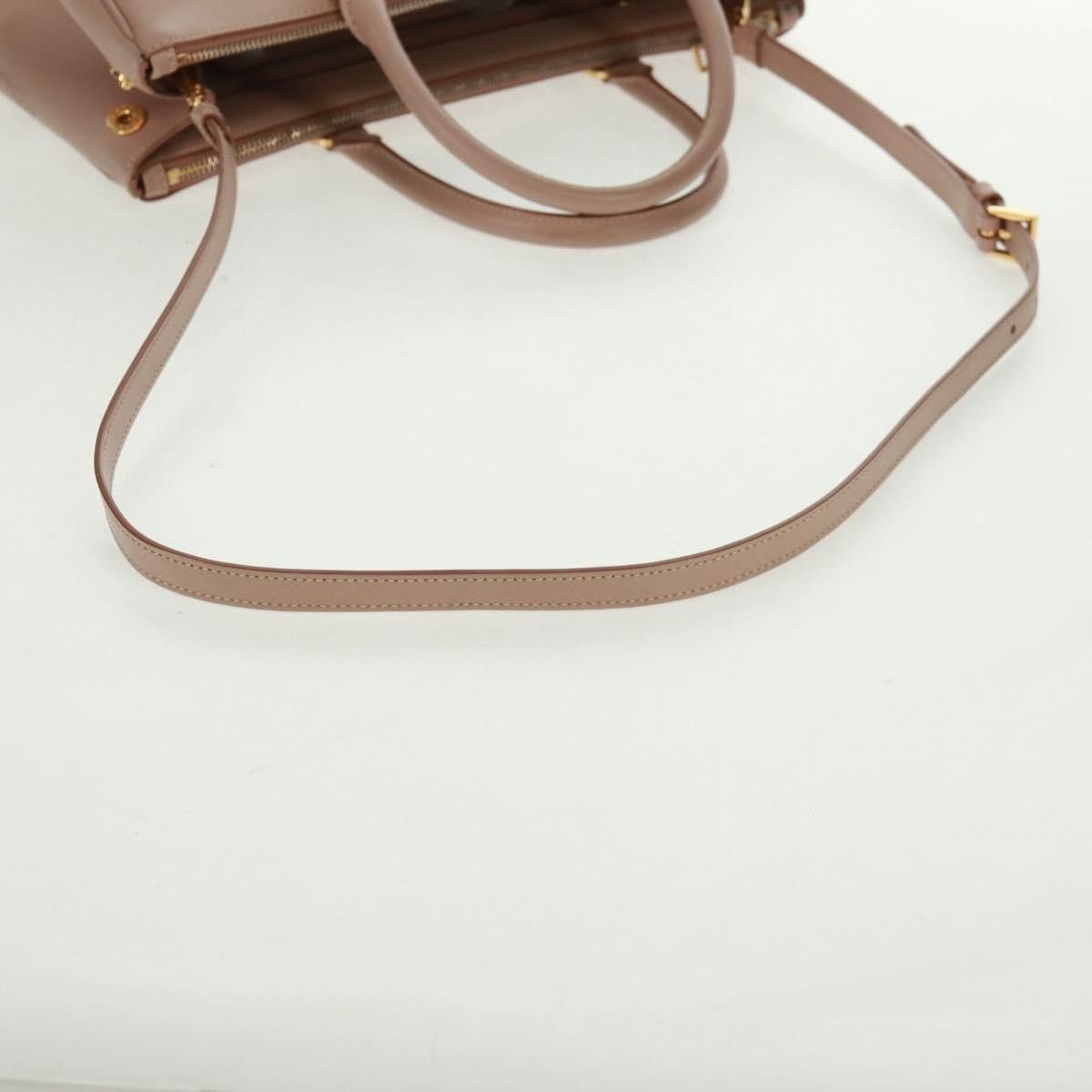 Prada Prada Double Zip Lux Tote Saffiano Leather Size ONE SIZE - 17 Thumbnail