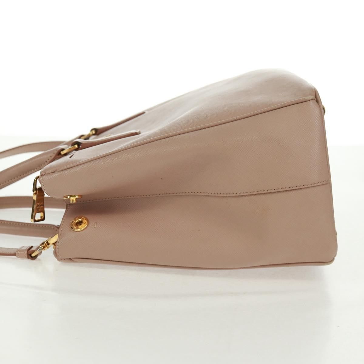 Prada Prada Double Zip Lux Tote Saffiano Leather Size ONE SIZE - 3 Thumbnail
