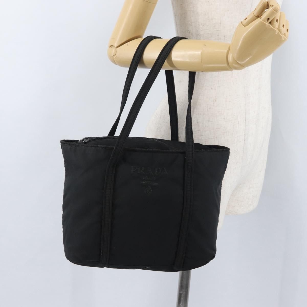 Prada Prada Vintage Zip Tote Tessuto Size ONE SIZE - 14 Thumbnail