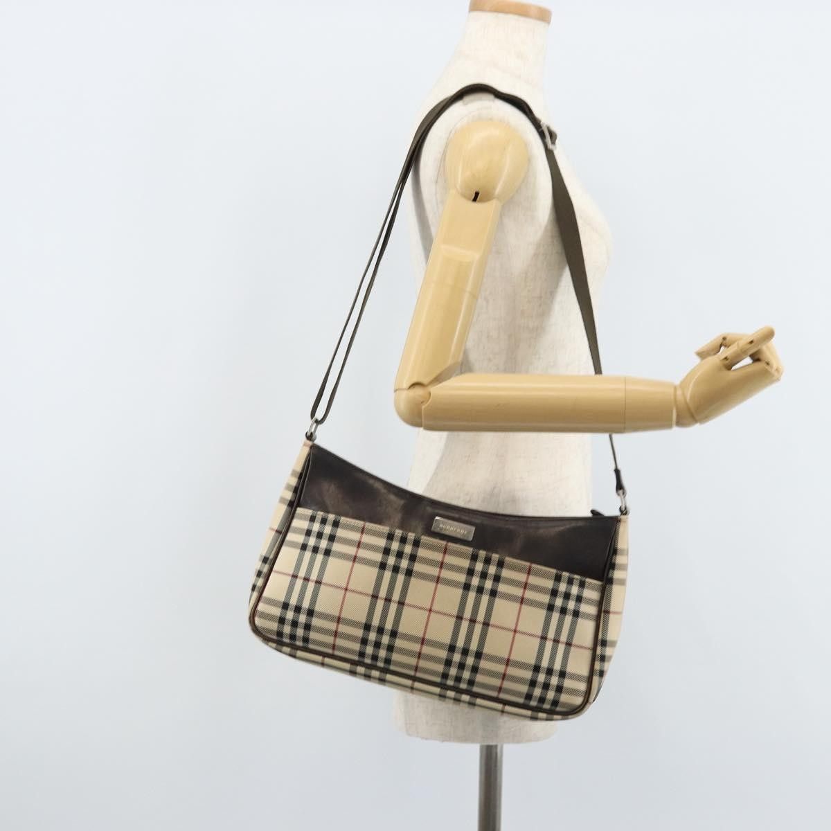 Burberry Burberry Nova check Canvas and Leather Size ONE SIZE - 13 Thumbnail