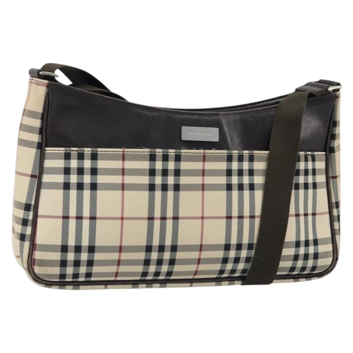 Burberry Burberry Nova check Canvas and Leather Size ONE SIZE - 18 Thumbnail