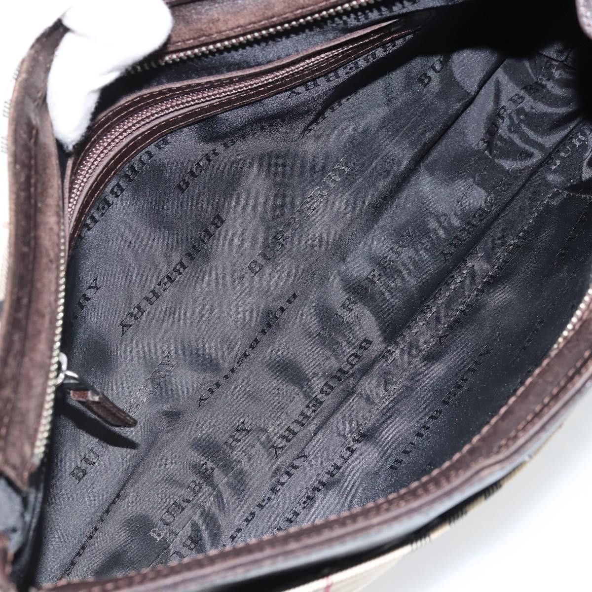 Burberry Burberry Nova check Canvas and Leather Size ONE SIZE - 5 Thumbnail