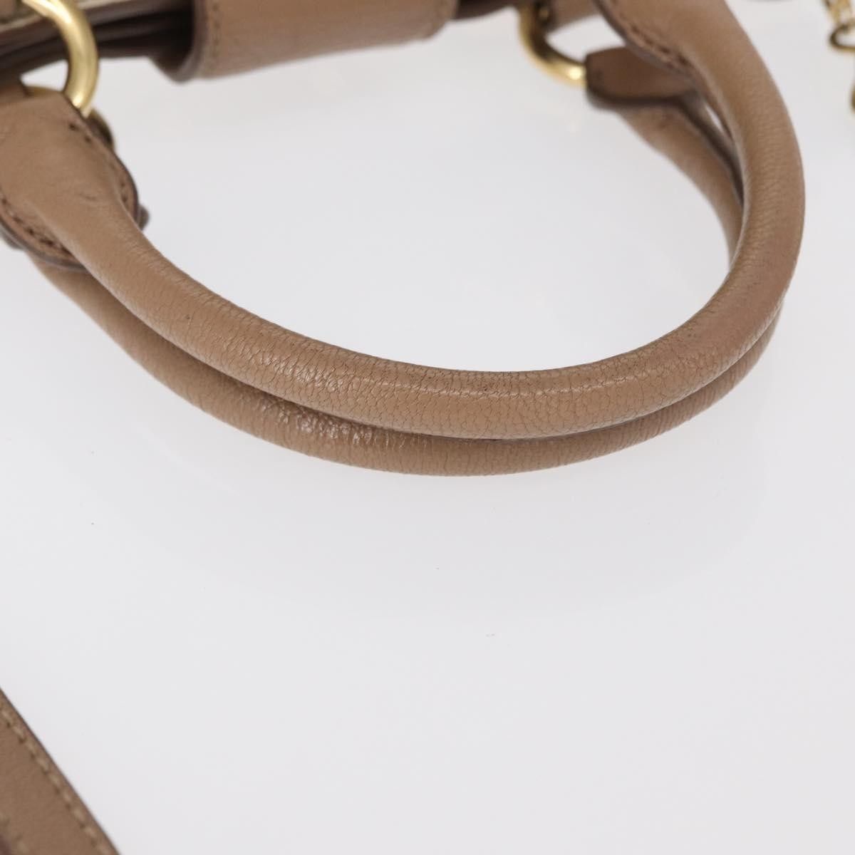 Miu Miu Miu Miu Madras Convertible Lock Tote Leather Size ONE SIZE - 15 Thumbnail