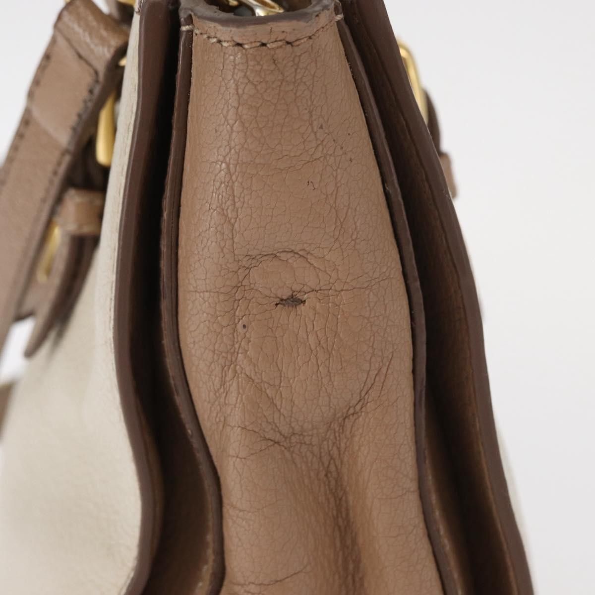 Miu Miu Miu Miu Madras Convertible Lock Tote Leather Size ONE SIZE - 20 Thumbnail