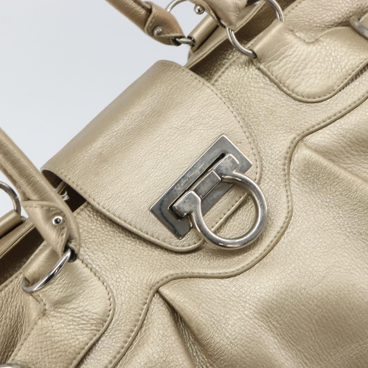 Salvatore Ferragamo Salvatore Ferragamo Gancini Leather Size ONE SIZE - 13 Thumbnail