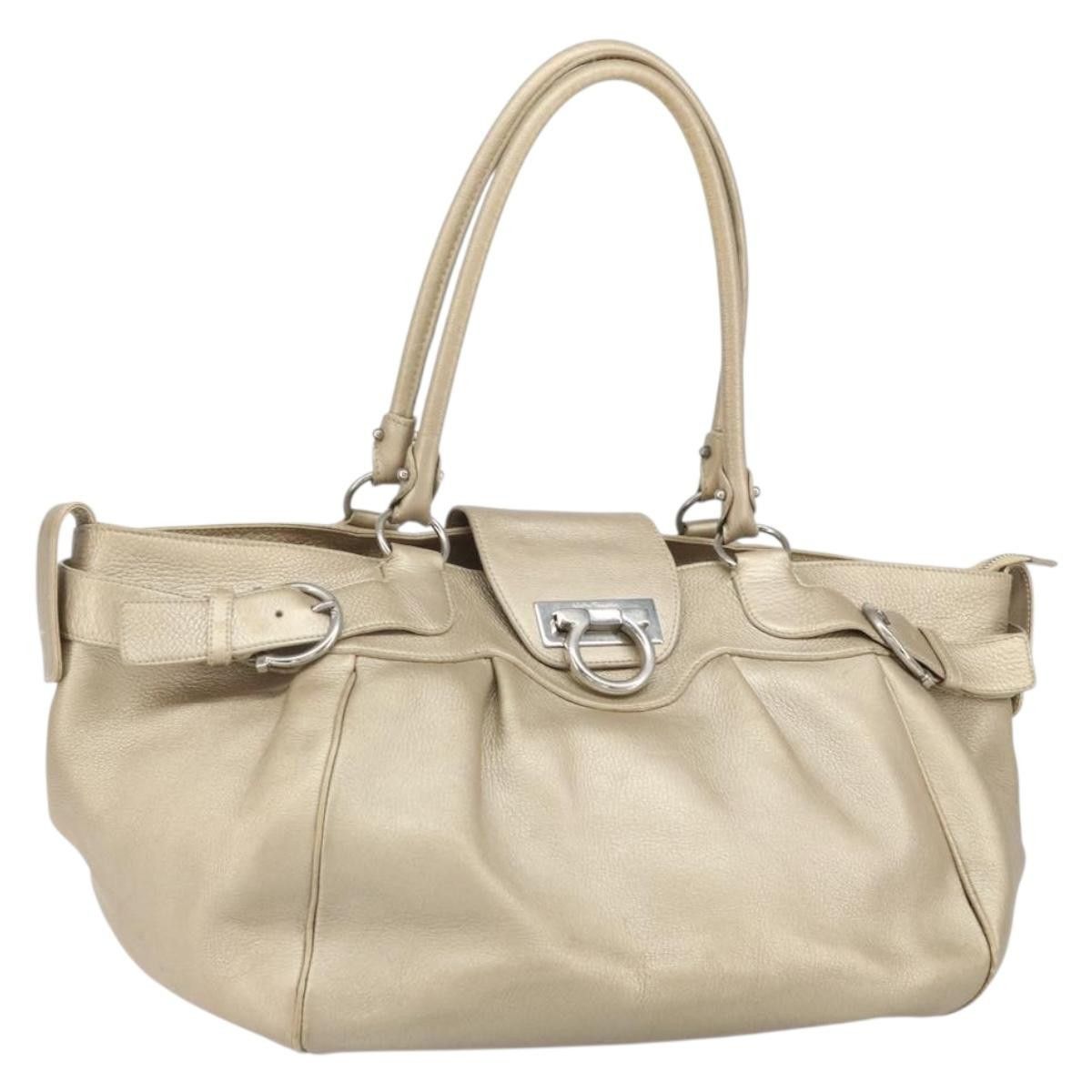 Salvatore Ferragamo Salvatore Ferragamo Gancini Leather Size ONE SIZE - 14 Thumbnail