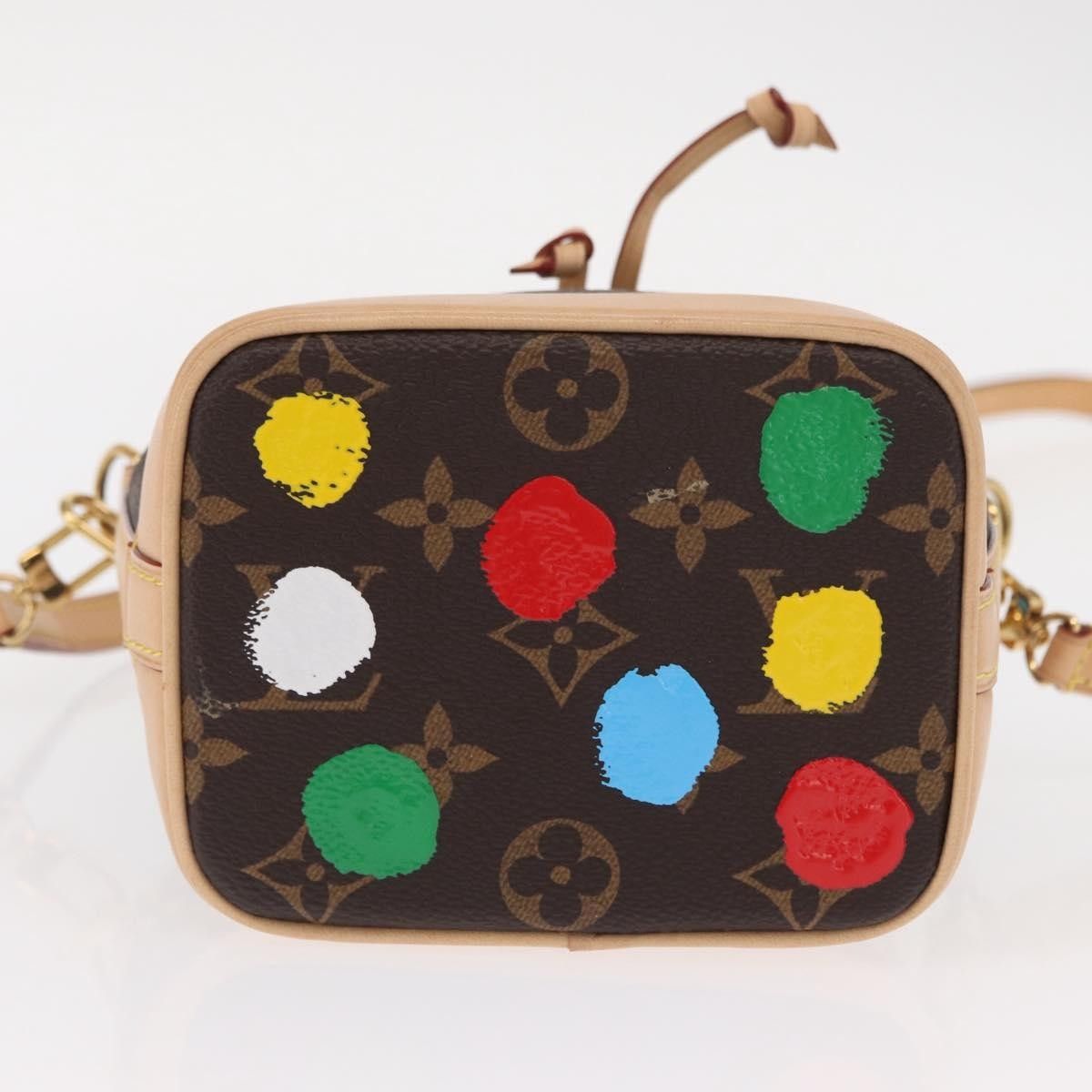 Louis Vuitton Louis Vuitton Noe Yayoi Kusama Painted Dots Monogram Canvas Size ONE SIZE - 16 Thumbnail
