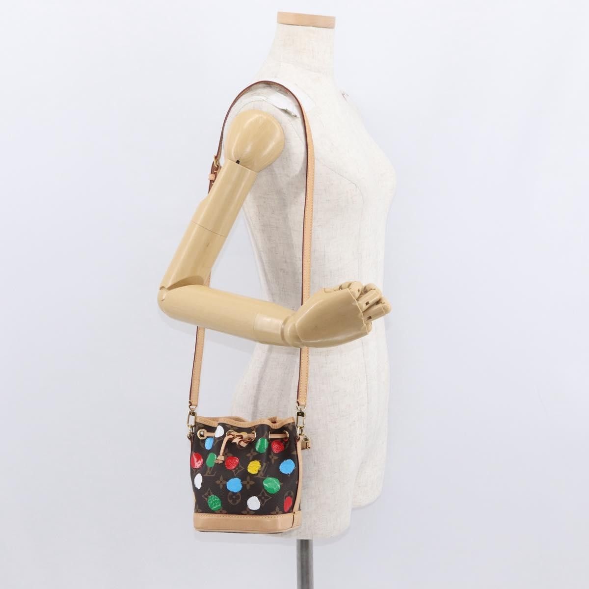 Louis Vuitton Louis Vuitton Noe Yayoi Kusama Painted Dots Monogram Canvas Size ONE SIZE - 15 Thumbnail