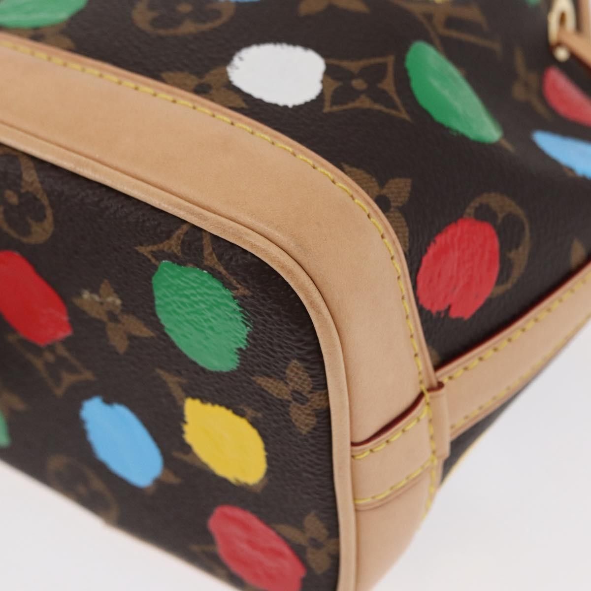 Louis Vuitton Louis Vuitton Noe Yayoi Kusama Painted Dots Monogram Canvas Size ONE SIZE - 10 Thumbnail