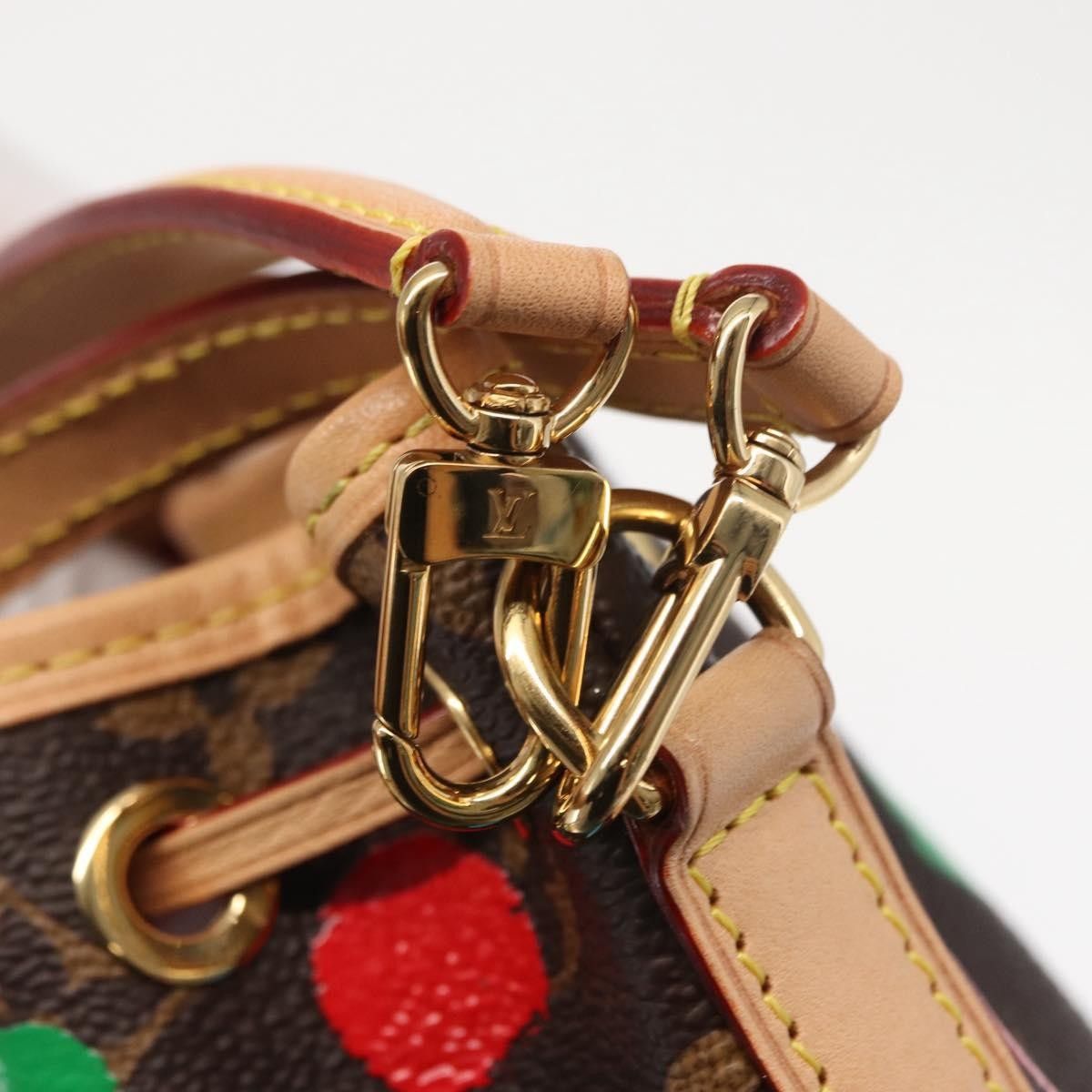 Louis Vuitton Louis Vuitton Noe Yayoi Kusama Painted Dots Monogram Canvas Size ONE SIZE - 13 Thumbnail