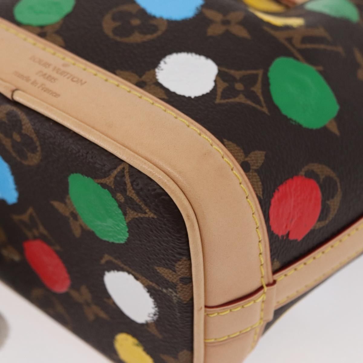 Louis Vuitton Louis Vuitton Noe Yayoi Kusama Painted Dots Monogram Canvas Size ONE SIZE - 12 Thumbnail