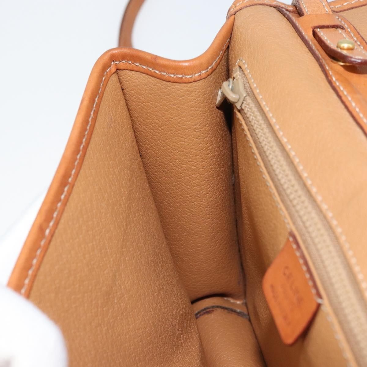 Celine Celine Vintage Macadam Circle Logo Canvas and Leather Size ONE SIZE - 21 Thumbnail