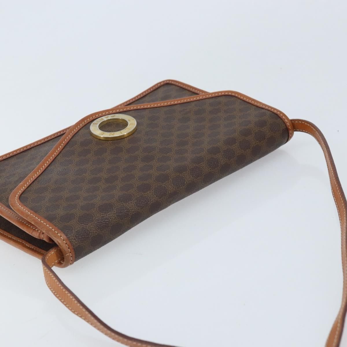 Celine Celine Vintage Macadam Circle Logo Canvas and Leather Size ONE SIZE - 15 Thumbnail