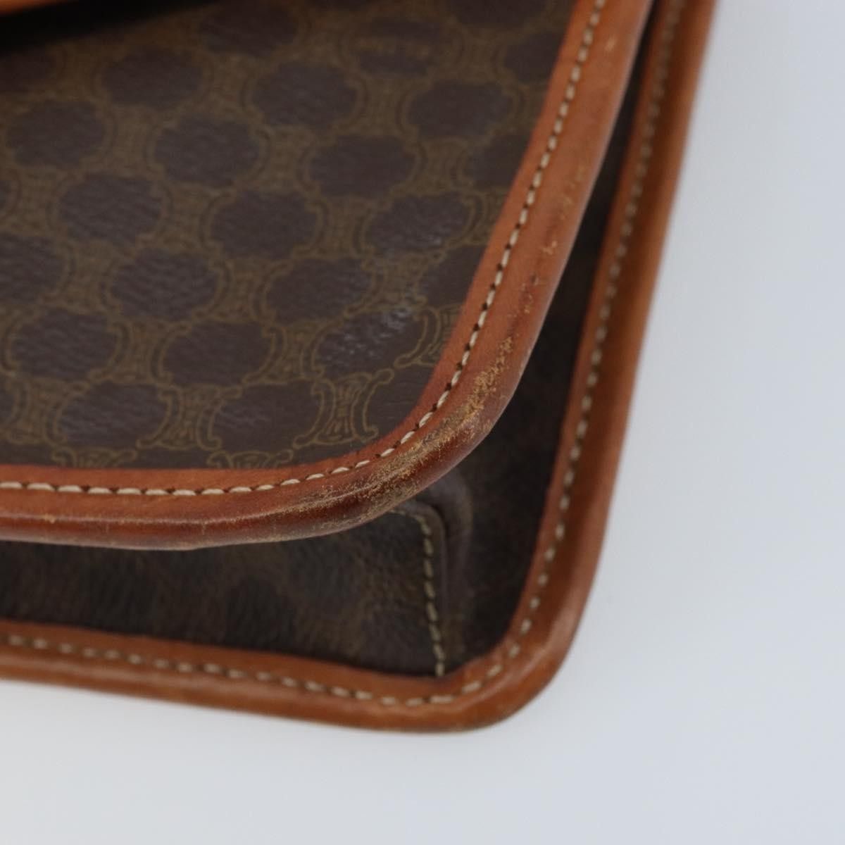 Celine Celine Vintage Macadam Circle Logo Canvas and Leather Size ONE SIZE - 9 Thumbnail