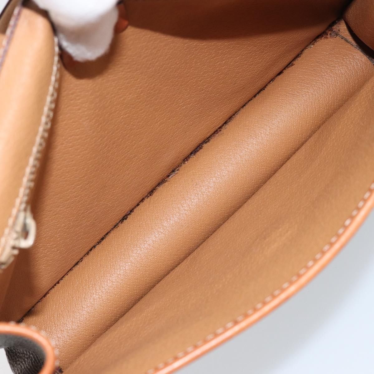 Celine Celine Vintage Macadam Circle Logo Canvas and Leather Size ONE SIZE - 5 Thumbnail