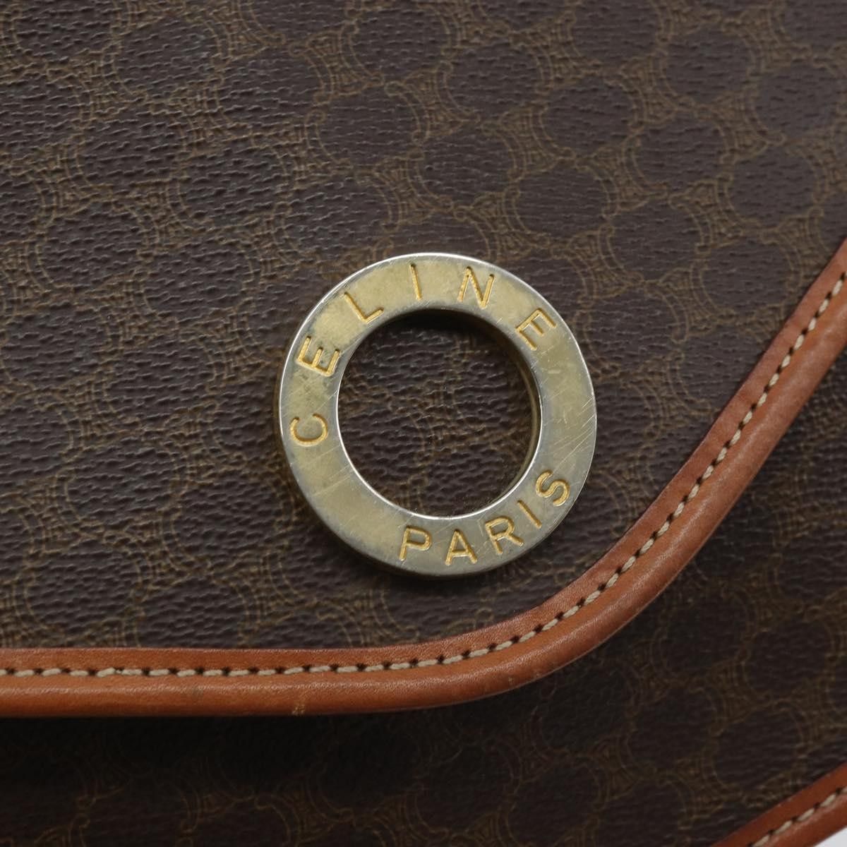 Celine Celine Vintage Macadam Circle Logo Canvas and Leather Size ONE SIZE - 13 Thumbnail