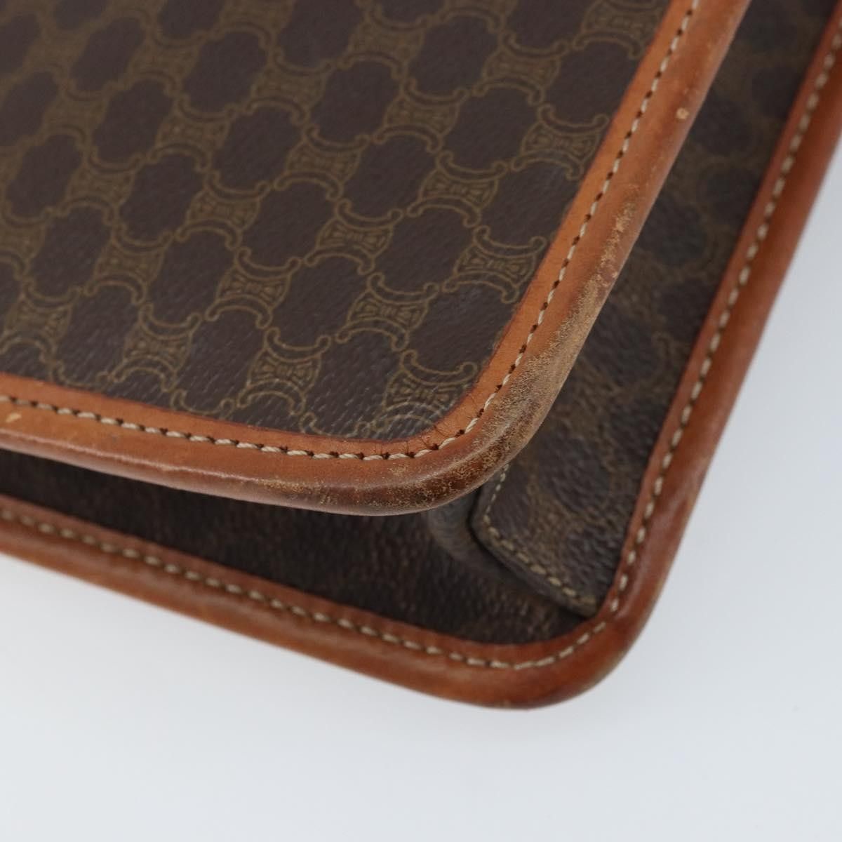 Celine Celine Vintage Macadam Circle Logo Canvas and Leather Size ONE SIZE - 12 Thumbnail