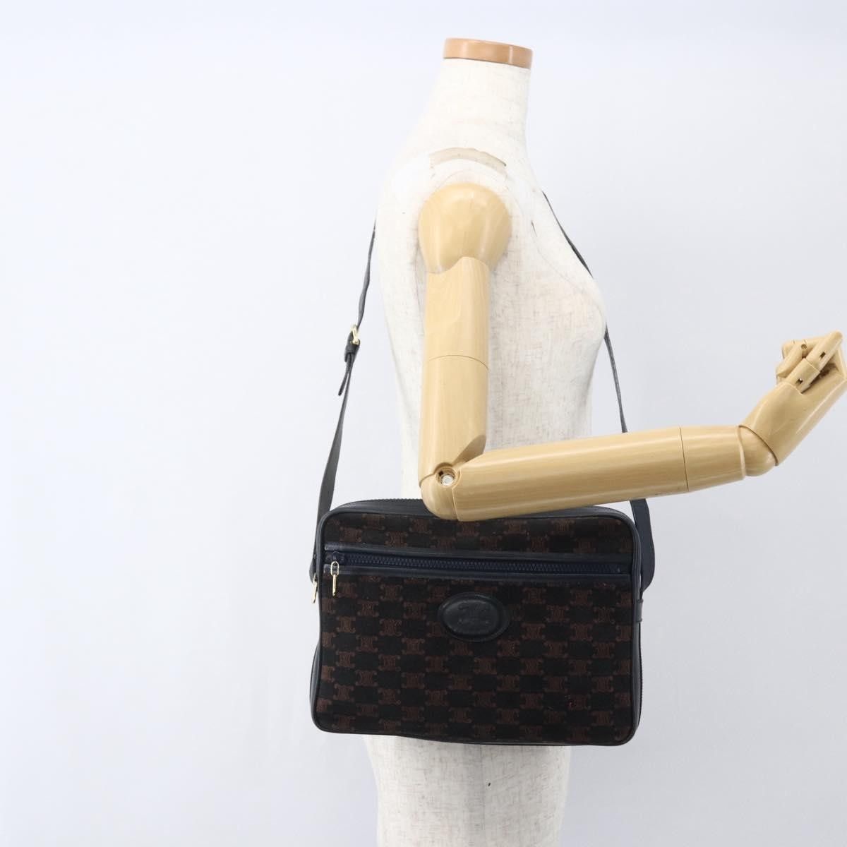 Celine Celine C Macadam Shoulder bag Suede Size ONE SIZE - 11 Thumbnail