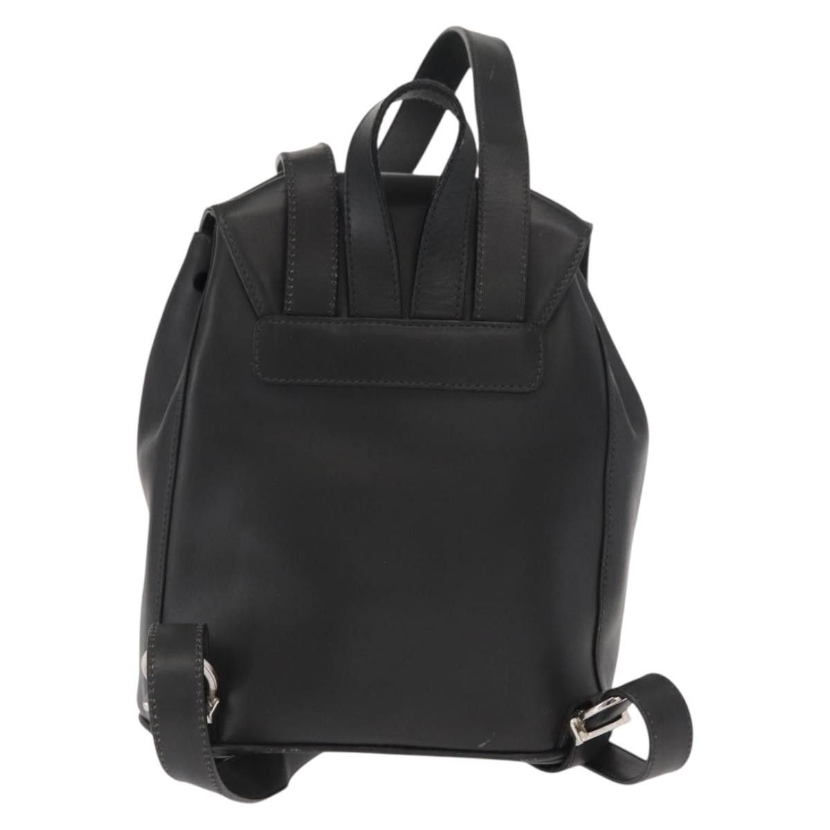 Salvatore Ferragamo Salvatore Ferragamo Gancini Flap Drawstring Leather Size ONE SIZE - 2 Thumbnail