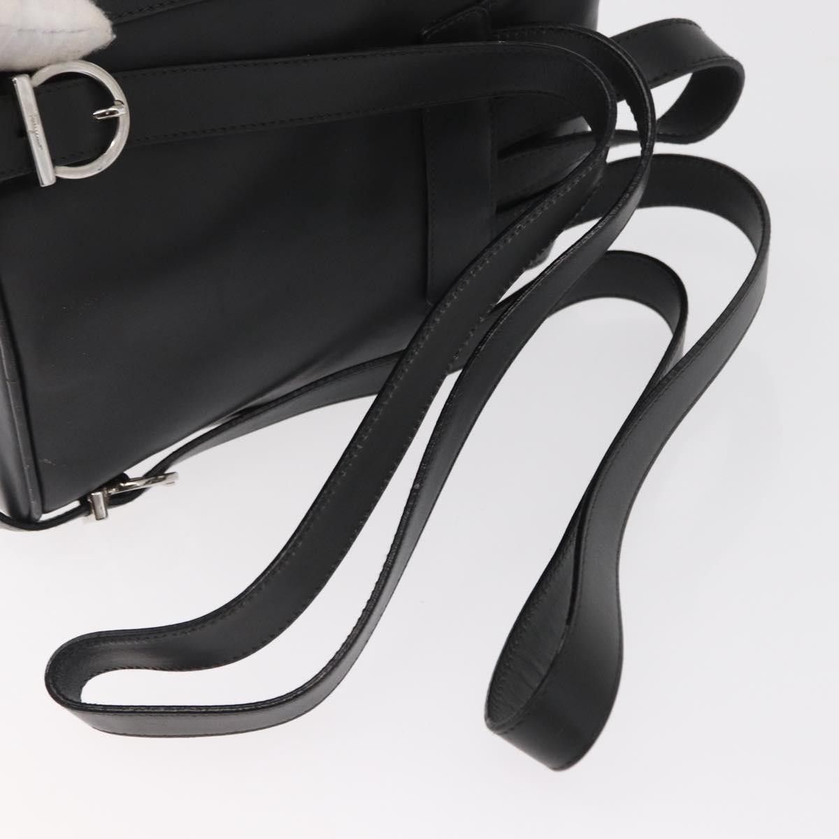 Salvatore Ferragamo Salvatore Ferragamo Gancini Flap Drawstring Leather Size ONE SIZE - 16 Thumbnail