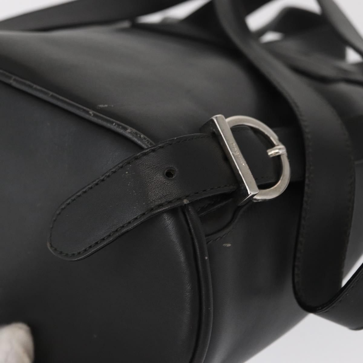 Salvatore Ferragamo Salvatore Ferragamo Gancini Flap Drawstring Leather Size ONE SIZE - 8 Thumbnail