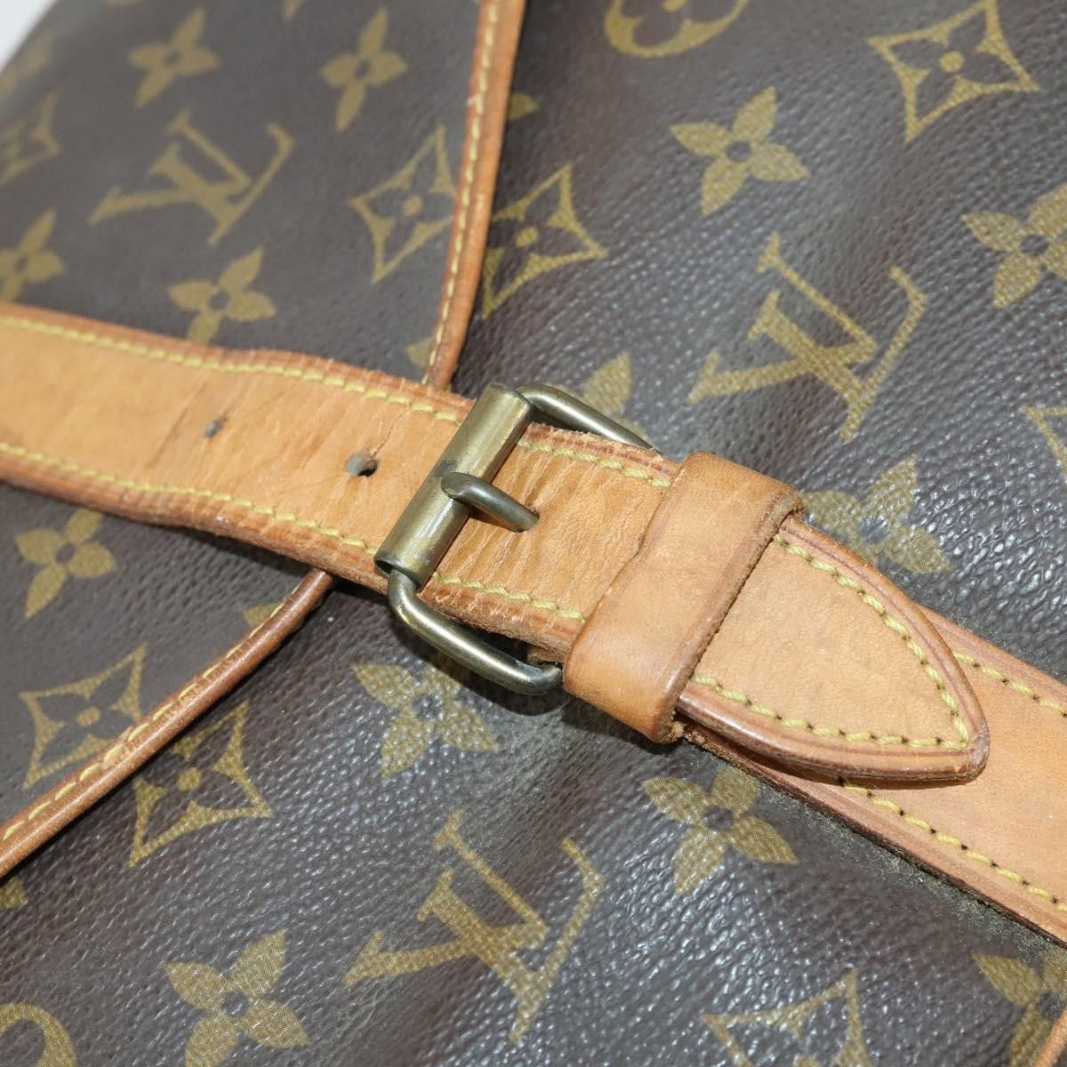 Louis Vuitton Louis Vuitton Saumur Handbag Monogram Canvas Size ONE SIZE - 13 Thumbnail