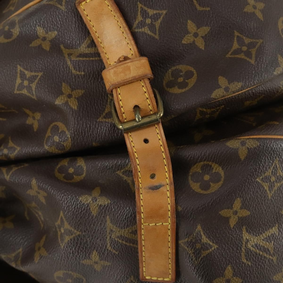 Louis Vuitton Louis Vuitton Saumur Handbag Monogram Canvas Size ONE SIZE - 14 Thumbnail