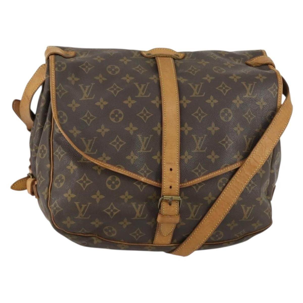 Louis Vuitton Louis Vuitton Saumur Handbag Monogram Canvas Size ONE SIZE - 17 Thumbnail