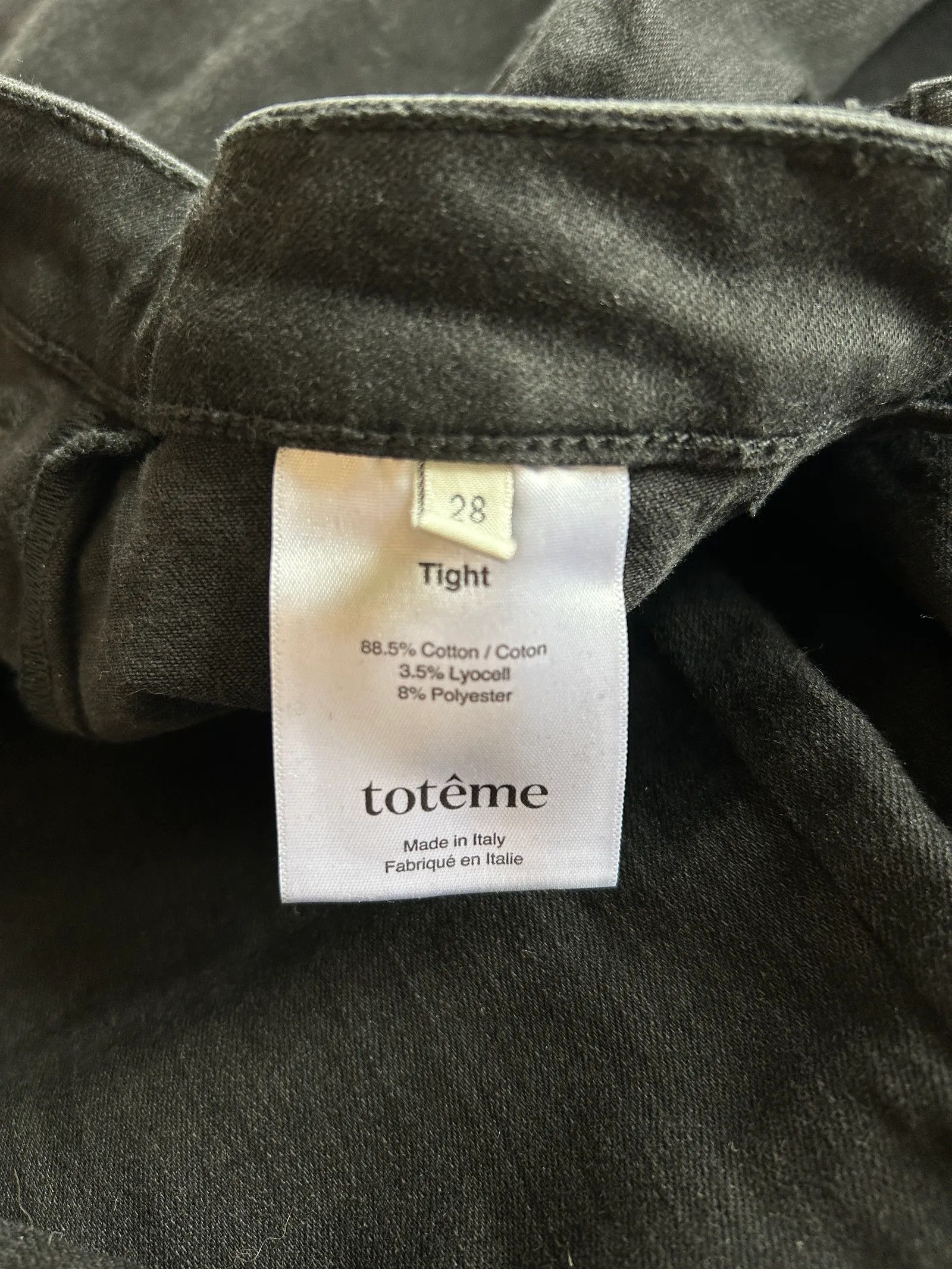Toteme Toteme Tight Pants Size 28" / US 6 / IT 42 - 3 Thumbnail