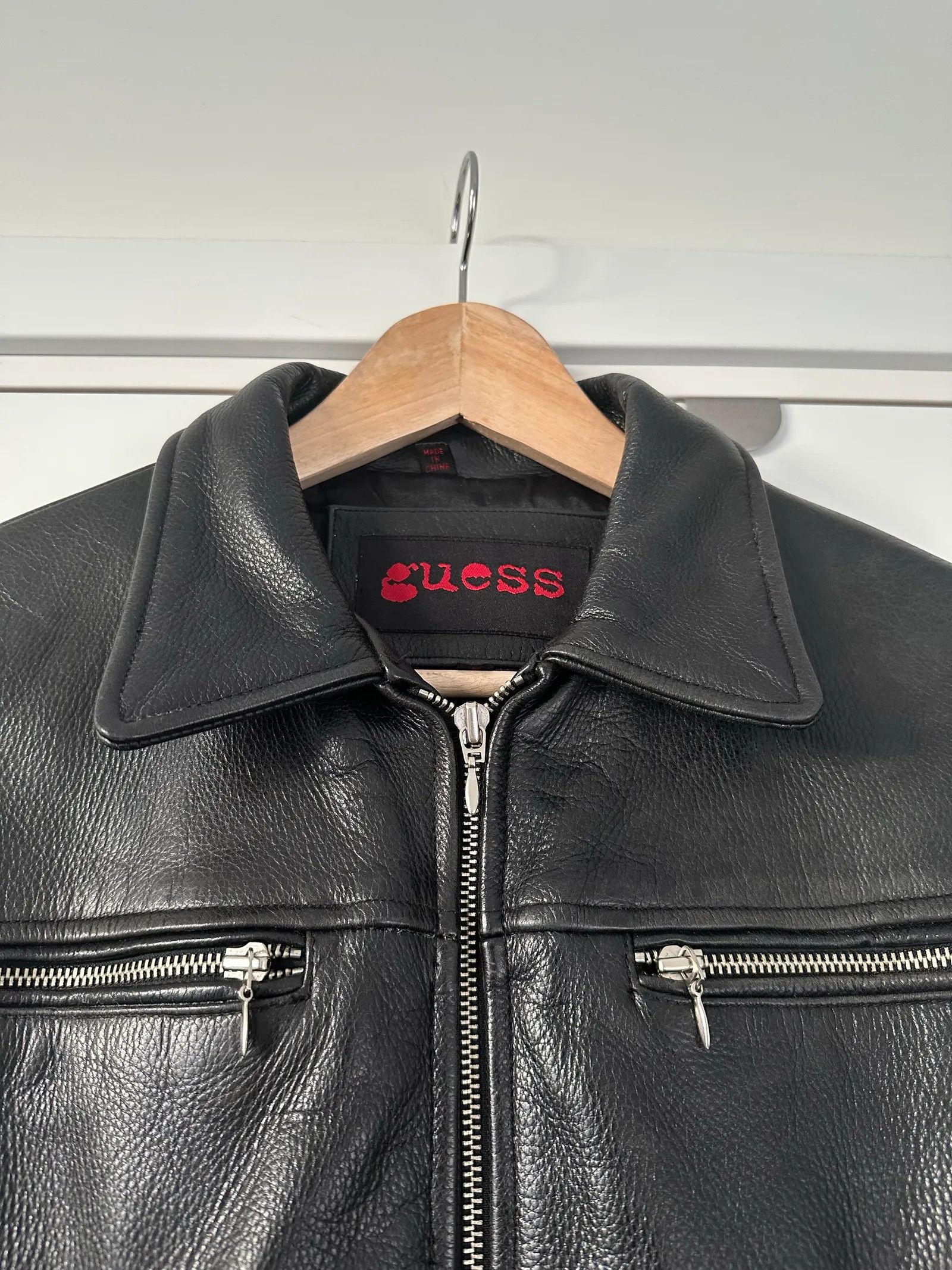 Guess Guess Leather Jacket Size S / US 4 / IT 40 - 5 Thumbnail