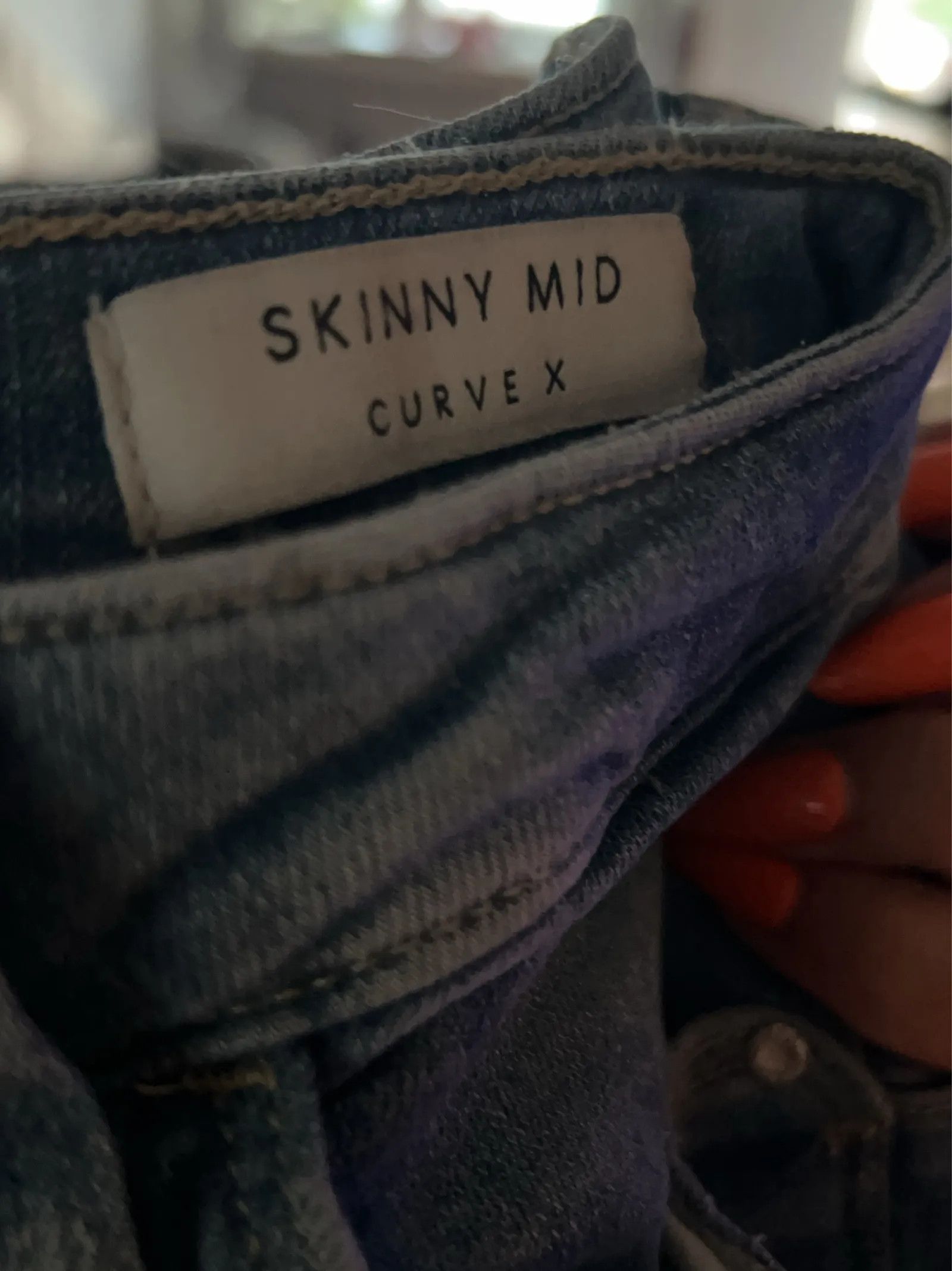 Guess Guess Skinny mid curve x Jeans Size 29" - 5 Thumbnail