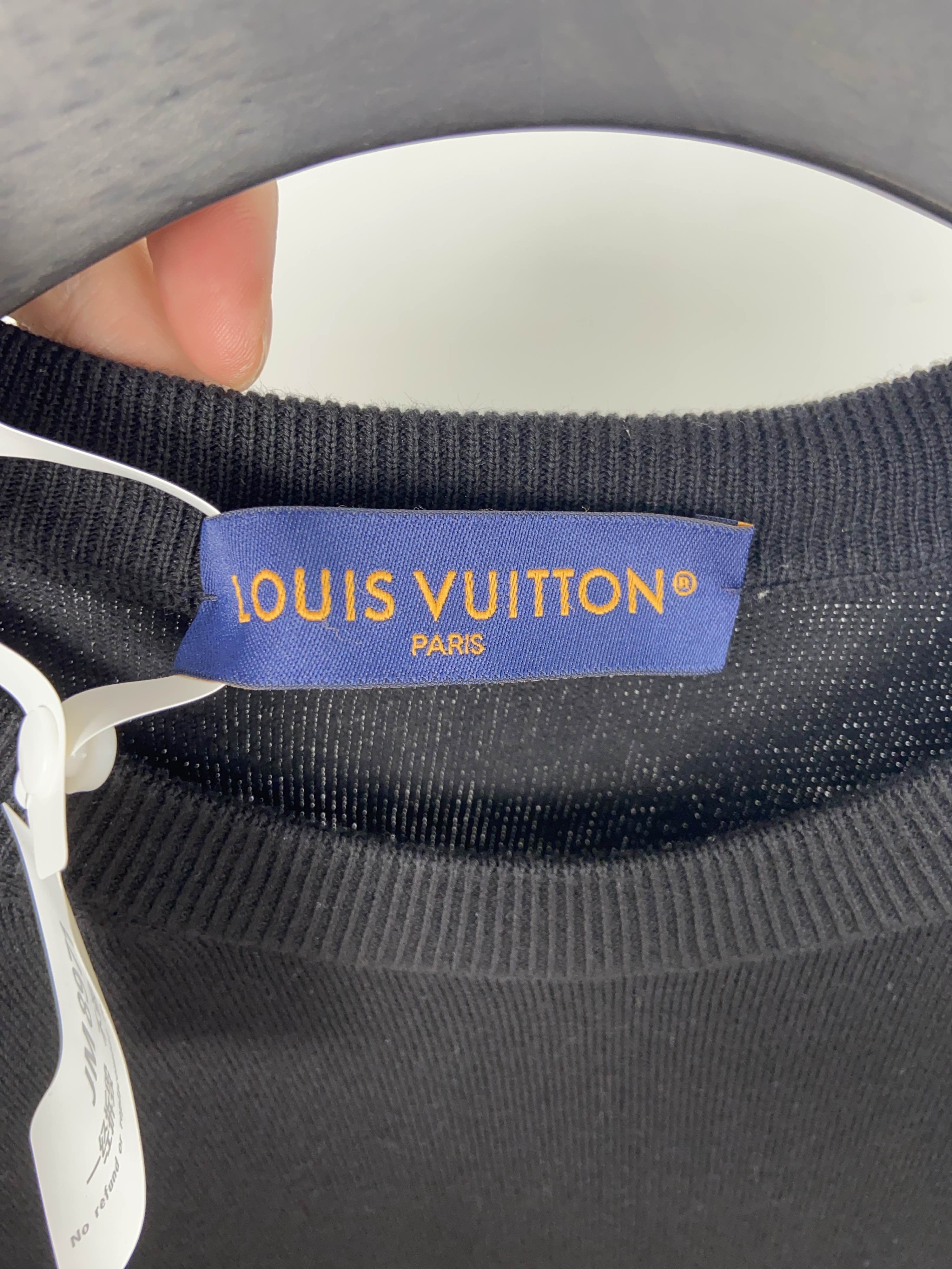 Louis Vuitton Louis Vuitton Knit Pocket T-Shirt Size L Size US L / EU 52-54 / 3 - 3 Thumbnail