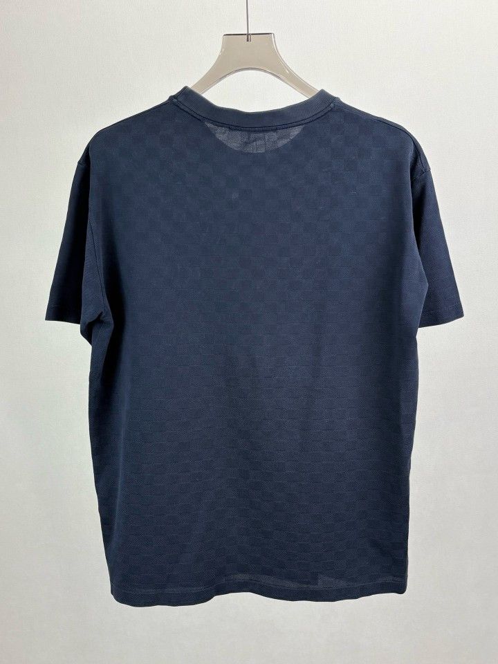 Louis Vuitton Louis Vuitton Damier Texture T-Shirt Size L Size US L / EU 52-54 / 3 - 2 Thumbnail