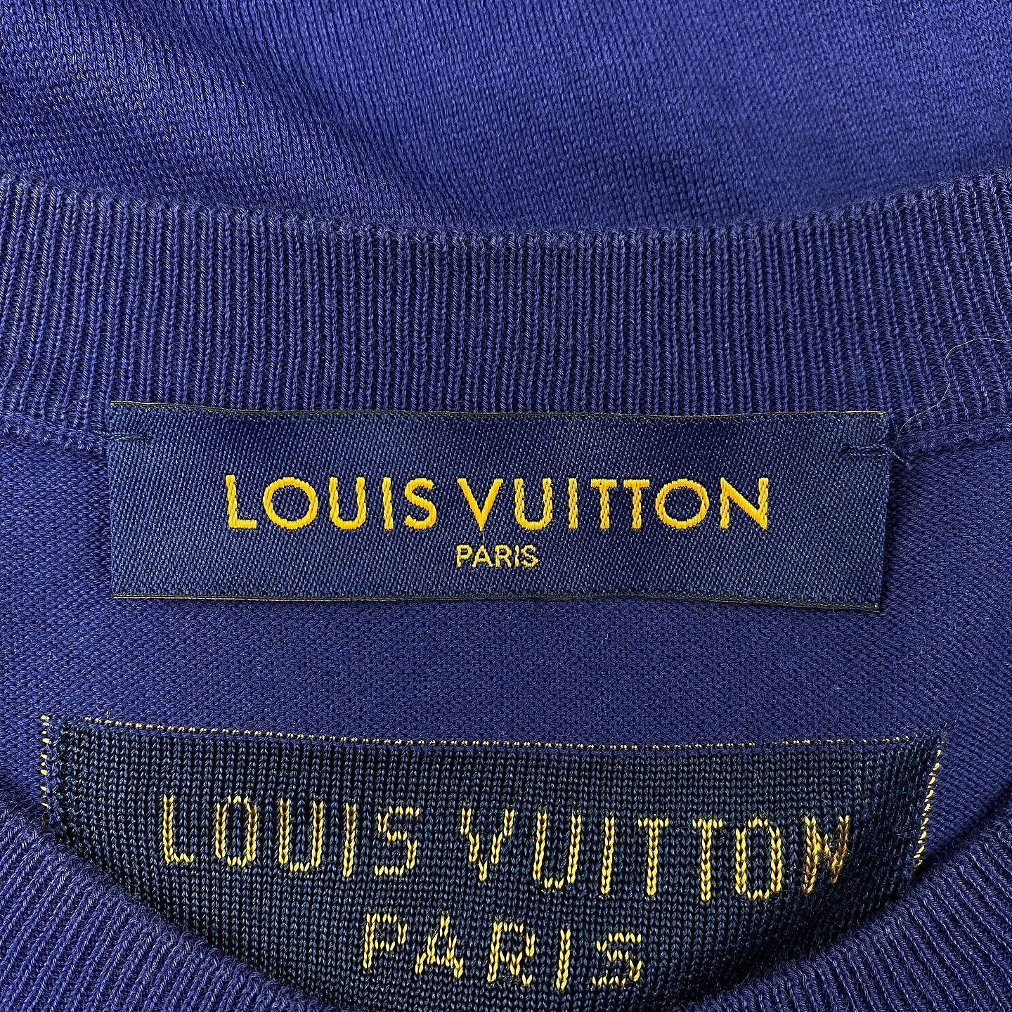 Louis Vuitton Louis Vuitton Script Logo T-Shirt Size M Size US M / EU 48-50 / 2 - 3 Thumbnail