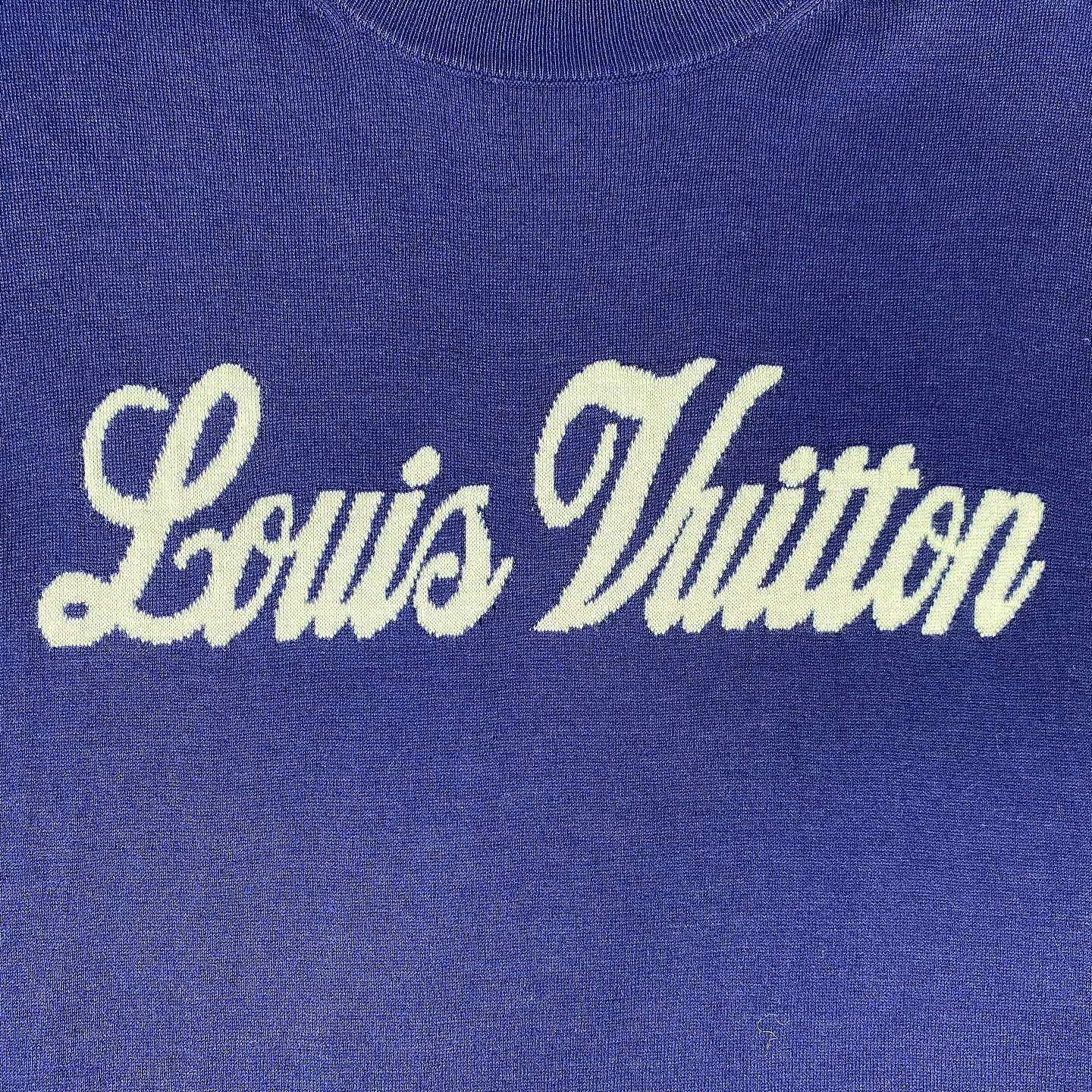 Louis Vuitton Louis Vuitton Script Logo T-Shirt Size M Size US M / EU 48-50 / 2 - 7 Thumbnail