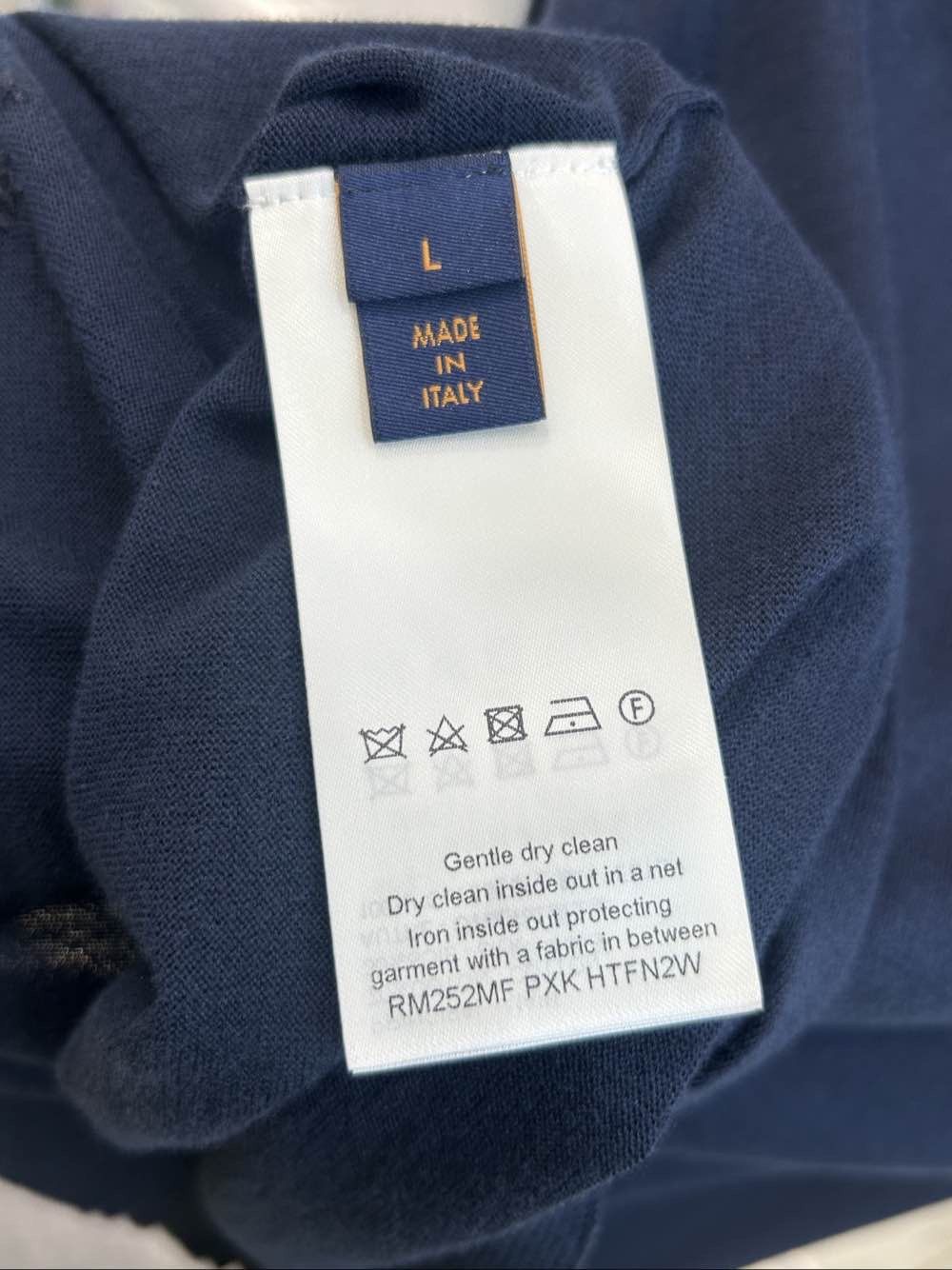 Louis Vuitton Louis Vuitton Knit Polo Shirt Size L Size US L / EU 52-54 / 3 - 4 Thumbnail