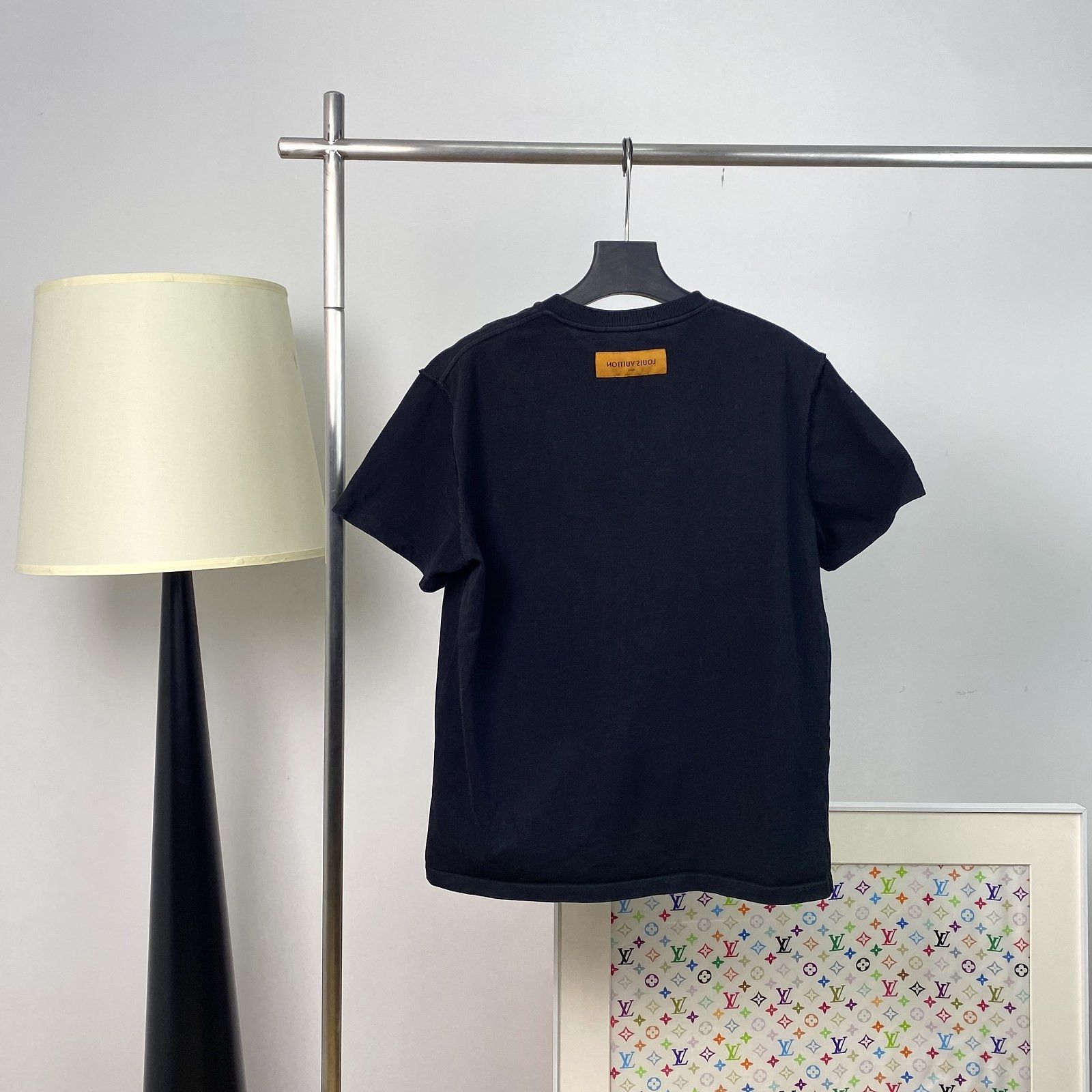 Louis Vuitton Louis Vuitton Spread Logo Embroidered T-Shirt Size L Size US L / EU 52-54 / 3 - 2 Thumbnail