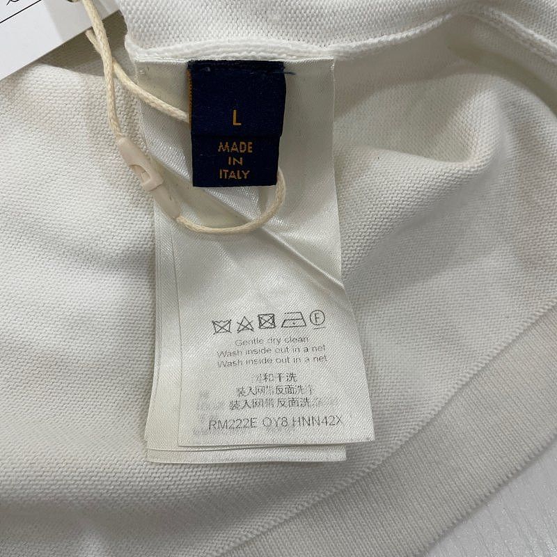 Louis Vuitton Louis Vuitton Embroidered Logo T-Shirt Size L Size US L / EU 52-54 / 3 - 4 Thumbnail