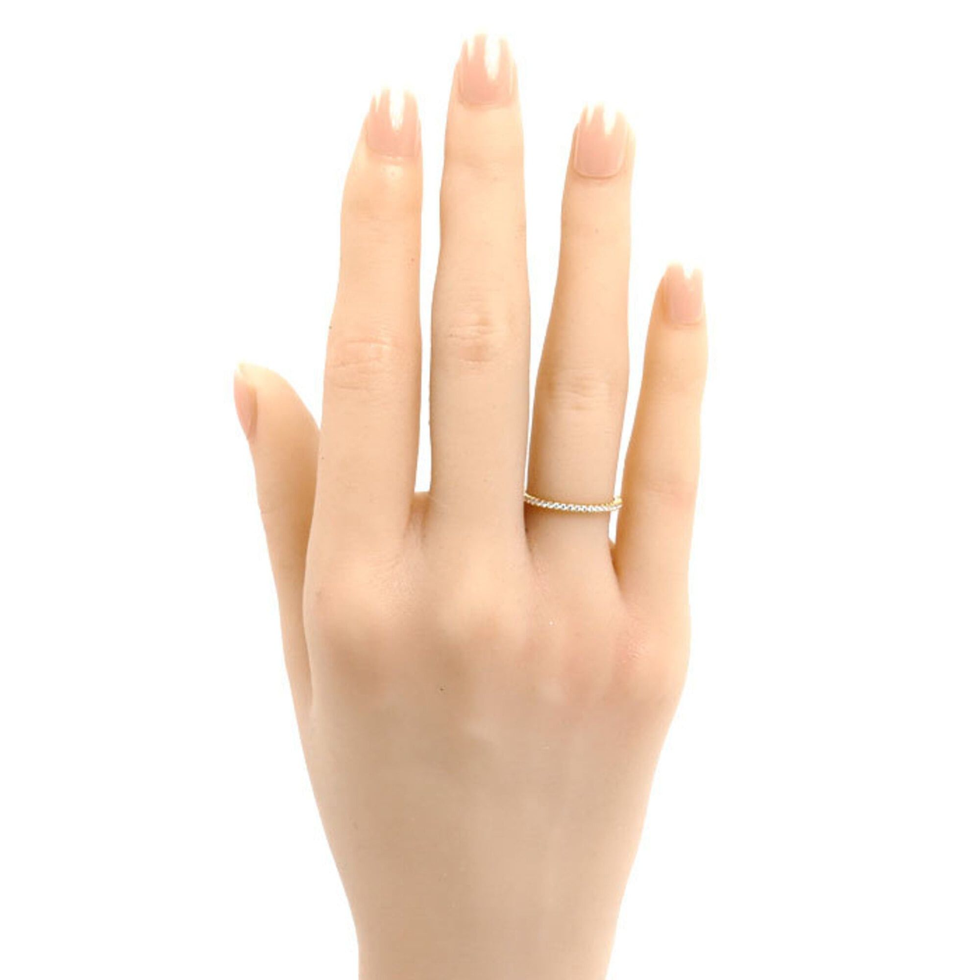 Cartier Cartier 18K Yellow Gold Etincelle de Full Eternity Ring B4212049 Diamond 49 1.2g Women's Size ONE SIZE - 7 Thumbnail