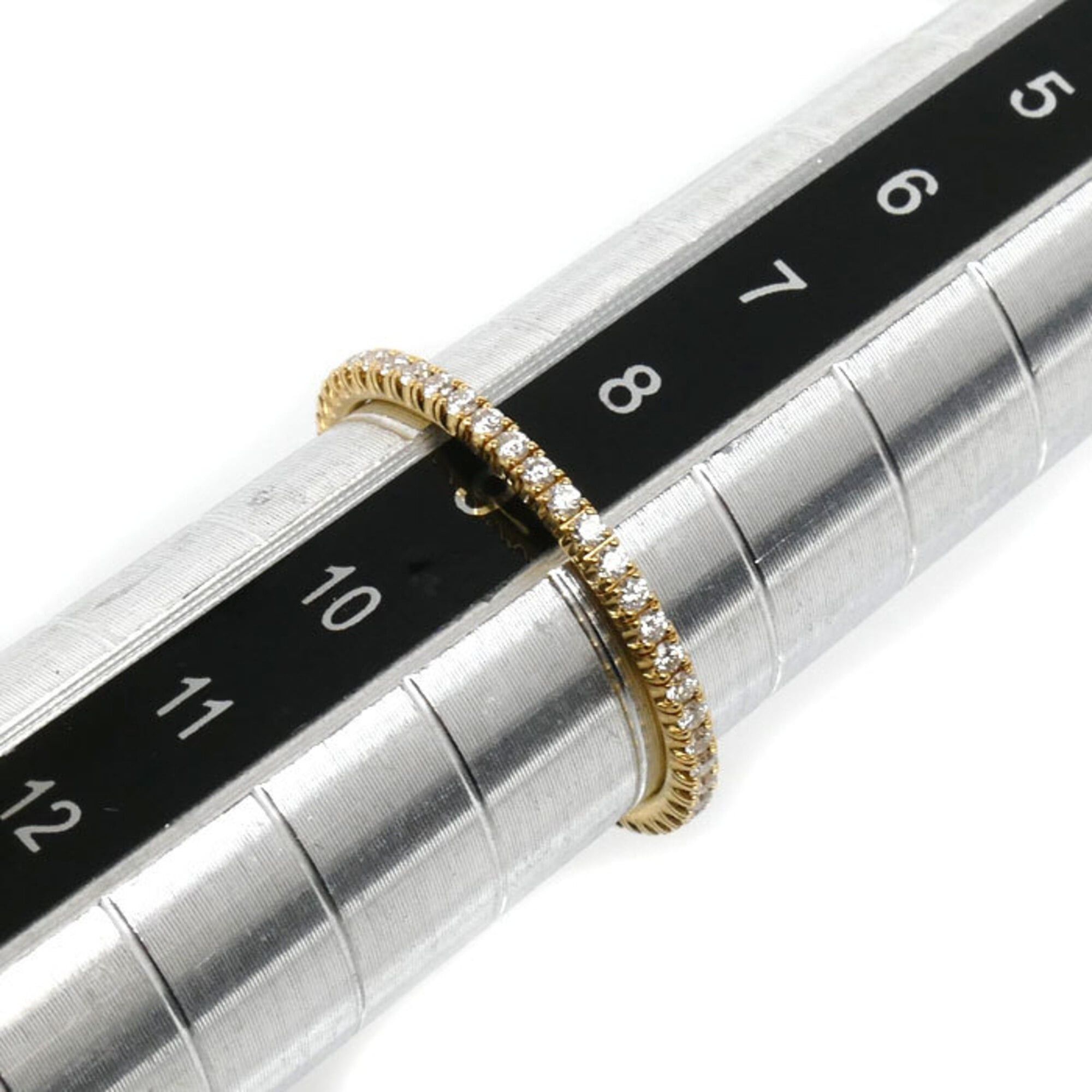 Cartier Cartier 18K Yellow Gold Etincelle de Full Eternity Ring B4212049 Diamond 49 1.2g Women's Size ONE SIZE - 6 Thumbnail
