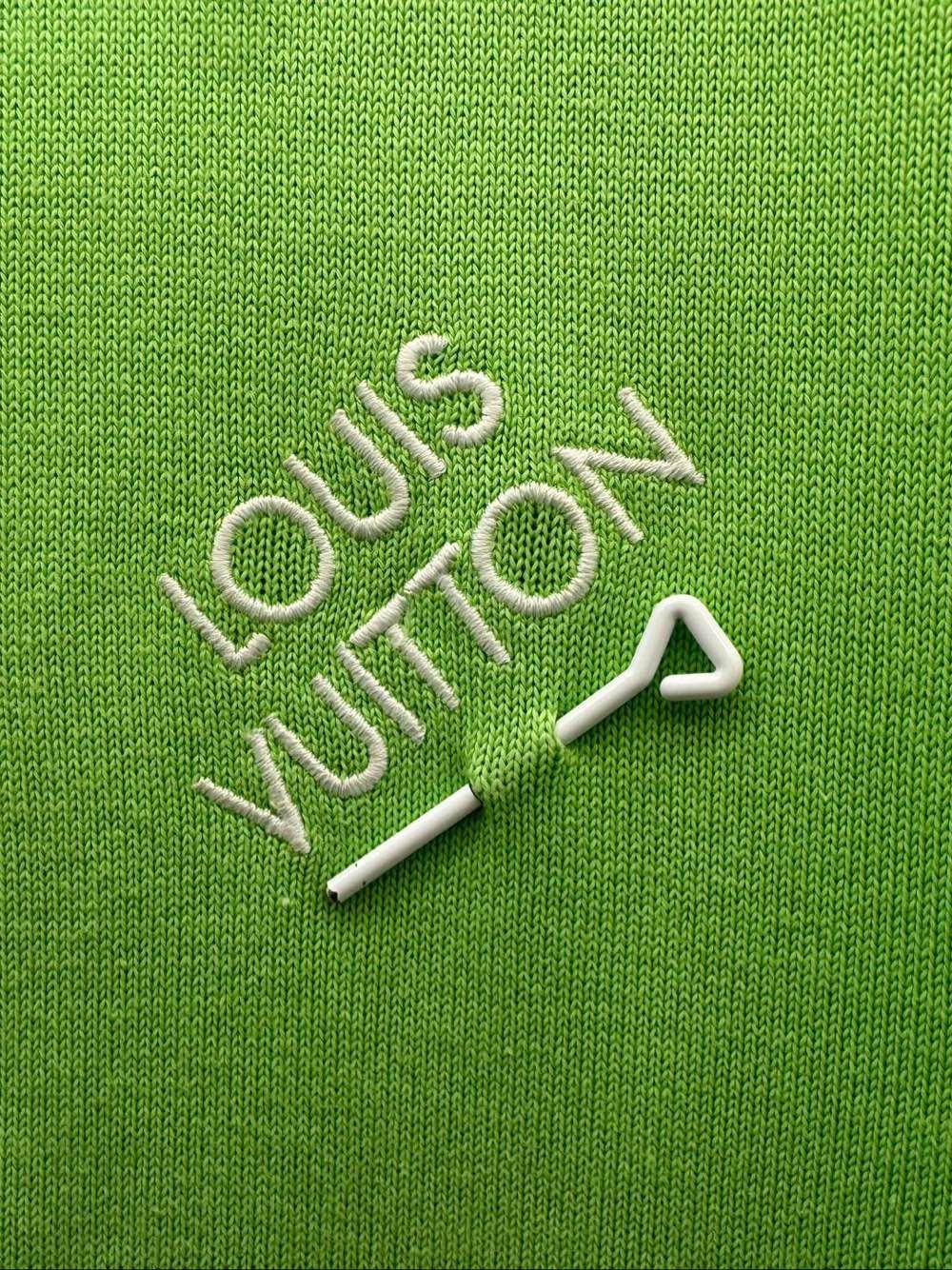 Louis Vuitton Louis Vuitton Green Knit T-Shirt Size XL Size US XL / EU 56 / 4 - 5 Thumbnail