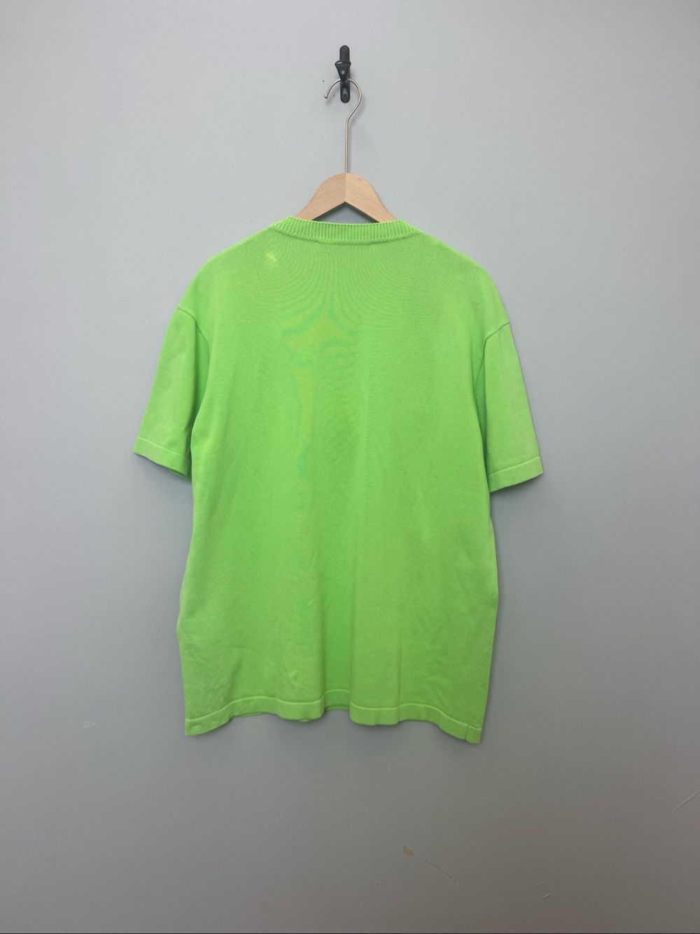 Louis Vuitton Louis Vuitton Green Knit T-Shirt Size XL Size US XL / EU 56 / 4 - 2 Thumbnail