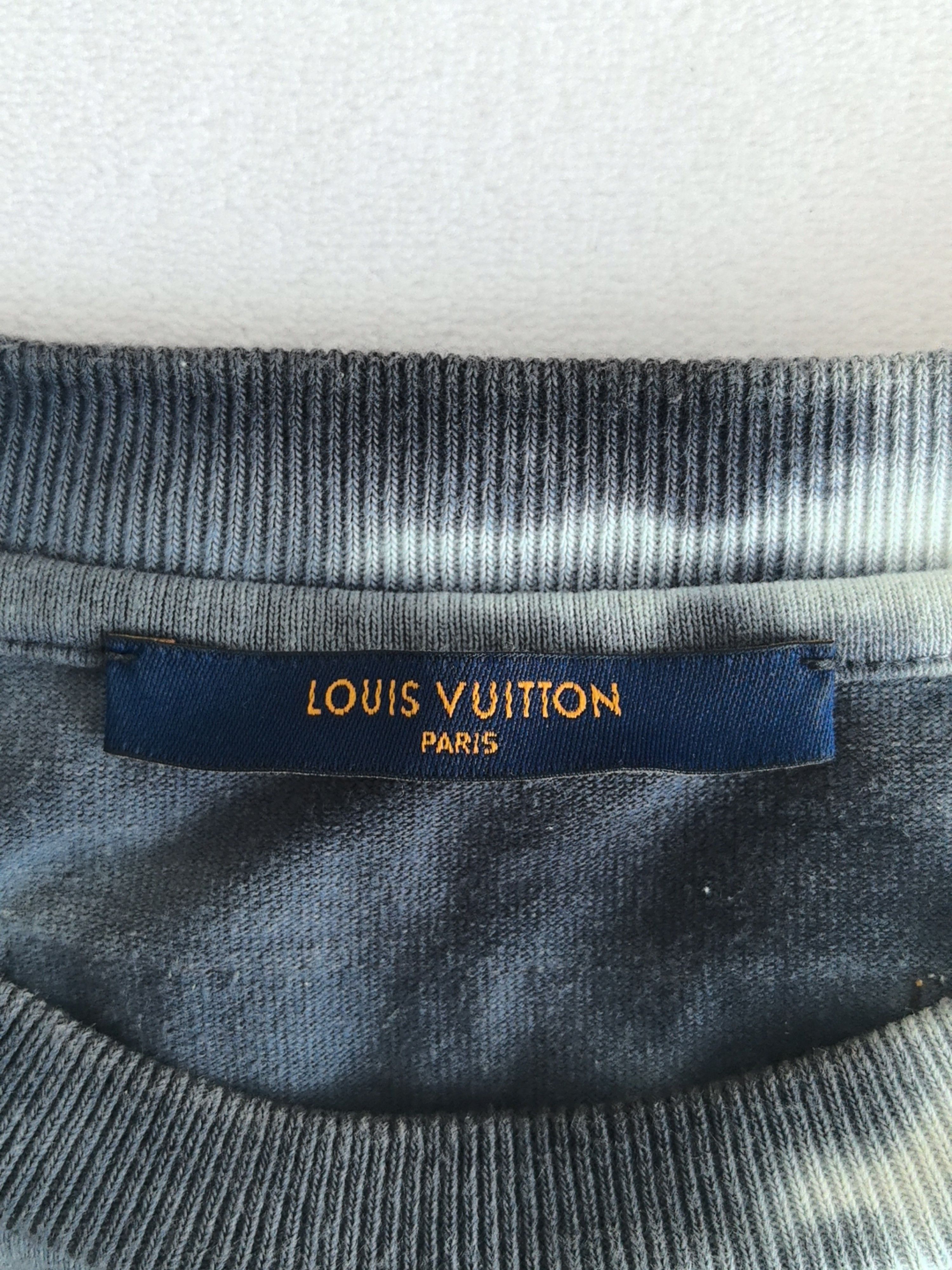 Louis Vuitton Louis Vuitton Tie-Dye Vuitton Logo T-Shirt Size M Size US M / EU 48-50 / 2 - 3 Thumbnail