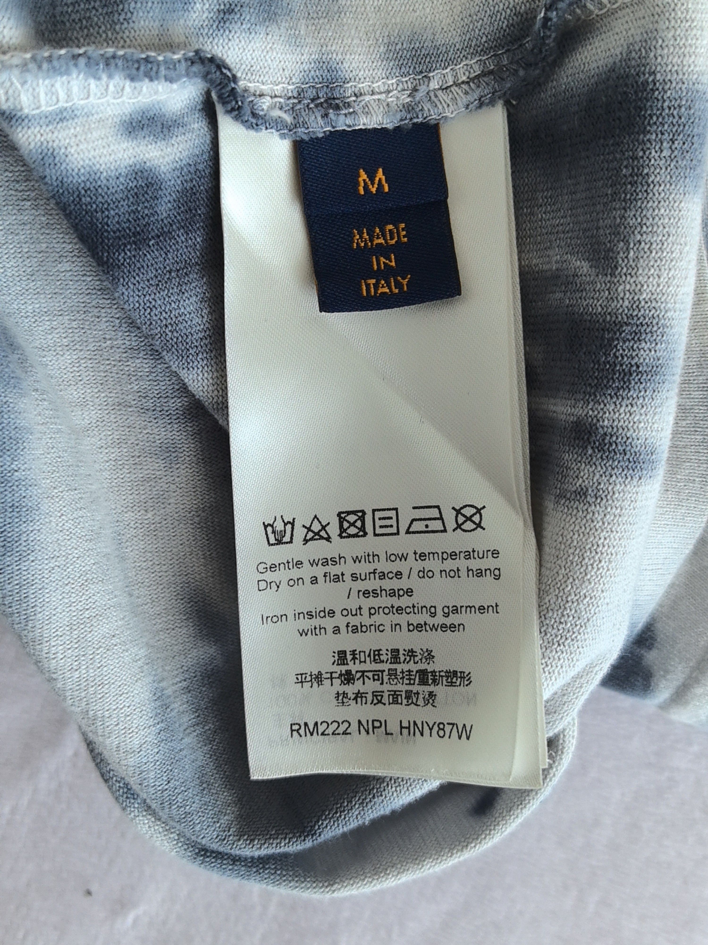 Louis Vuitton Louis Vuitton Tie-Dye Vuitton Logo T-Shirt Size M Size US M / EU 48-50 / 2 - 4 Thumbnail